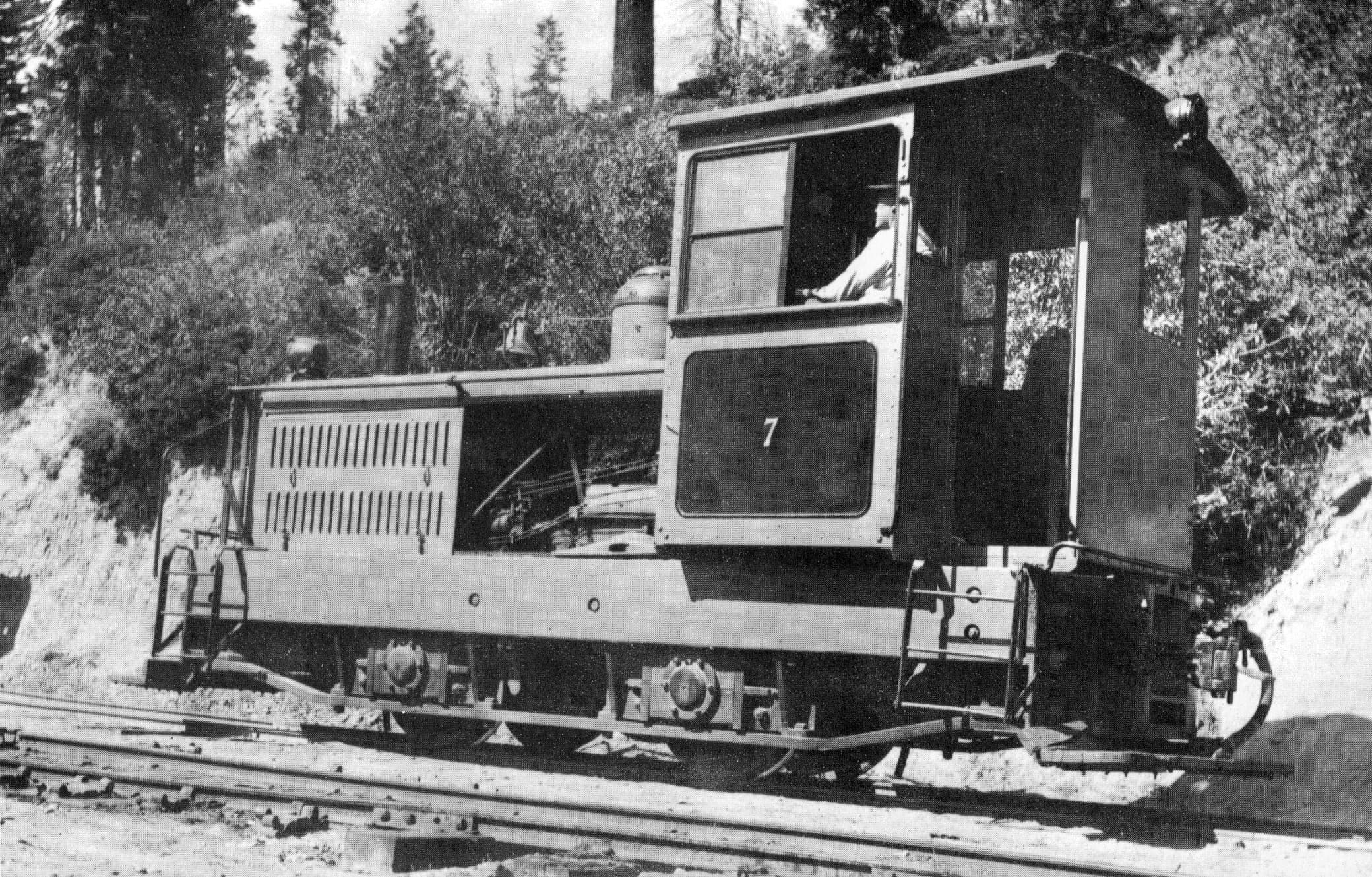 The Madera Sugar Pine Locomotive 7