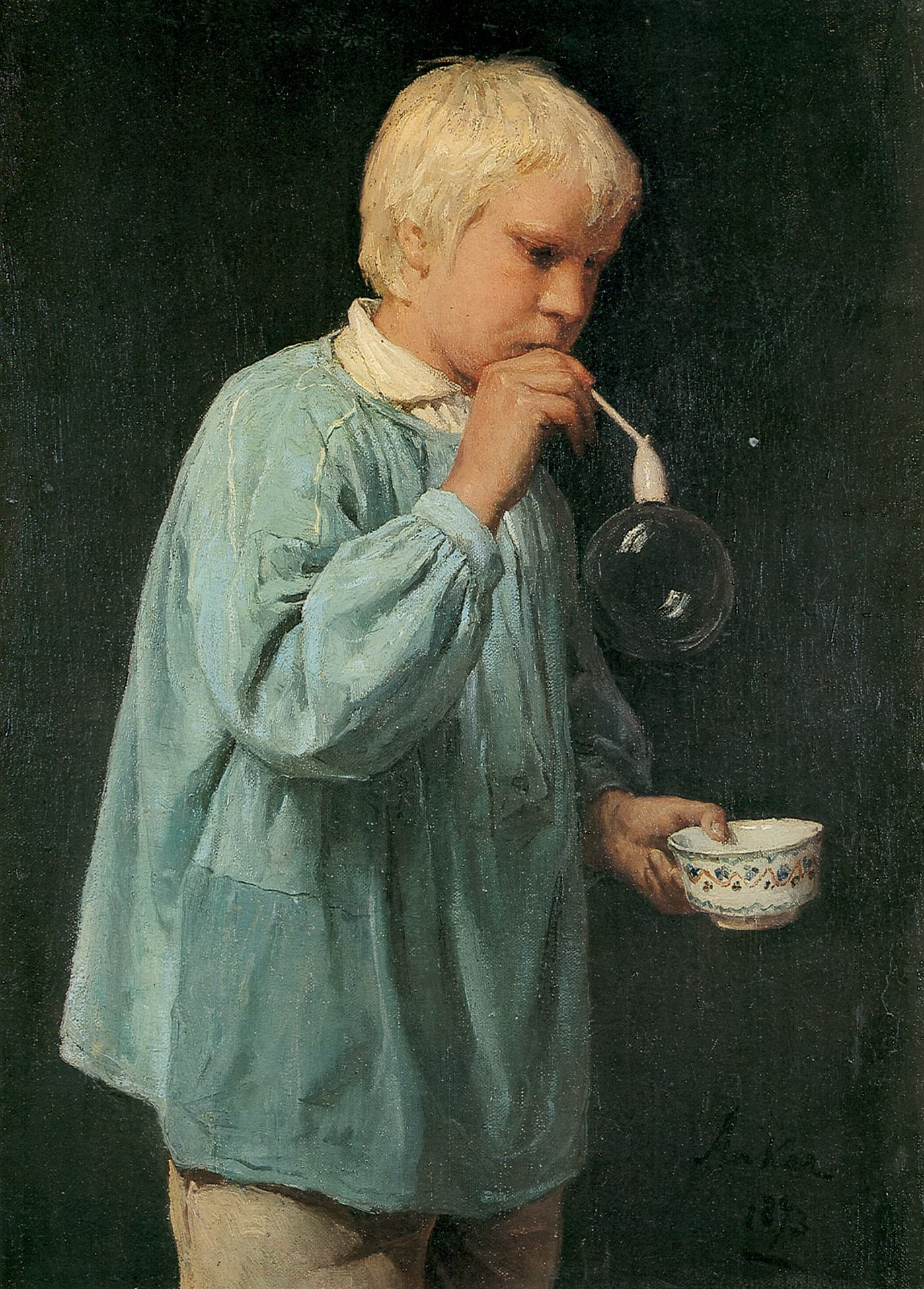Anker Seifenbläser 1873