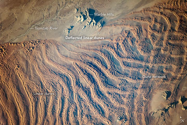 Linear Dunes, Namib Sand Sea