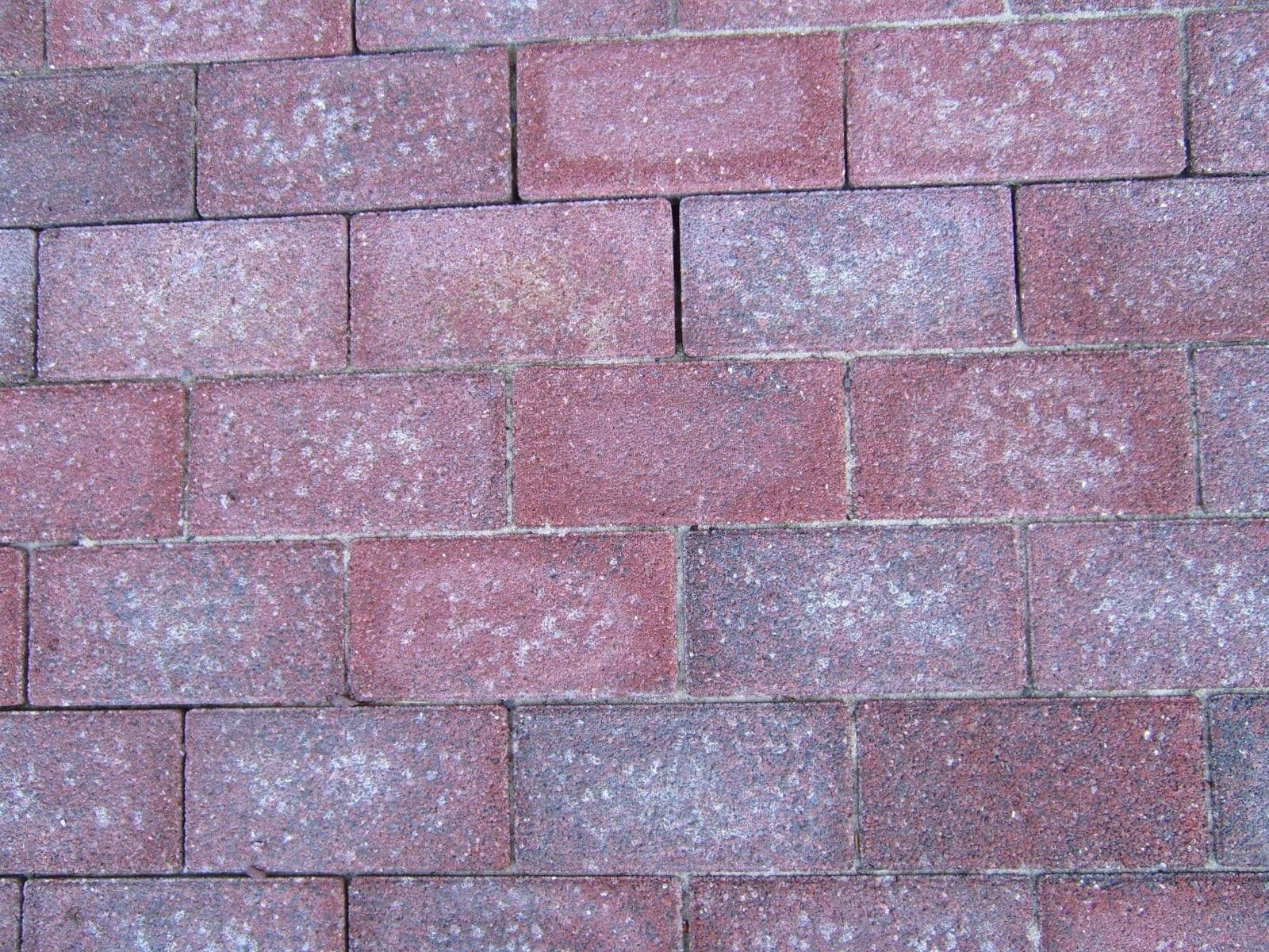 Red decorative brick wall