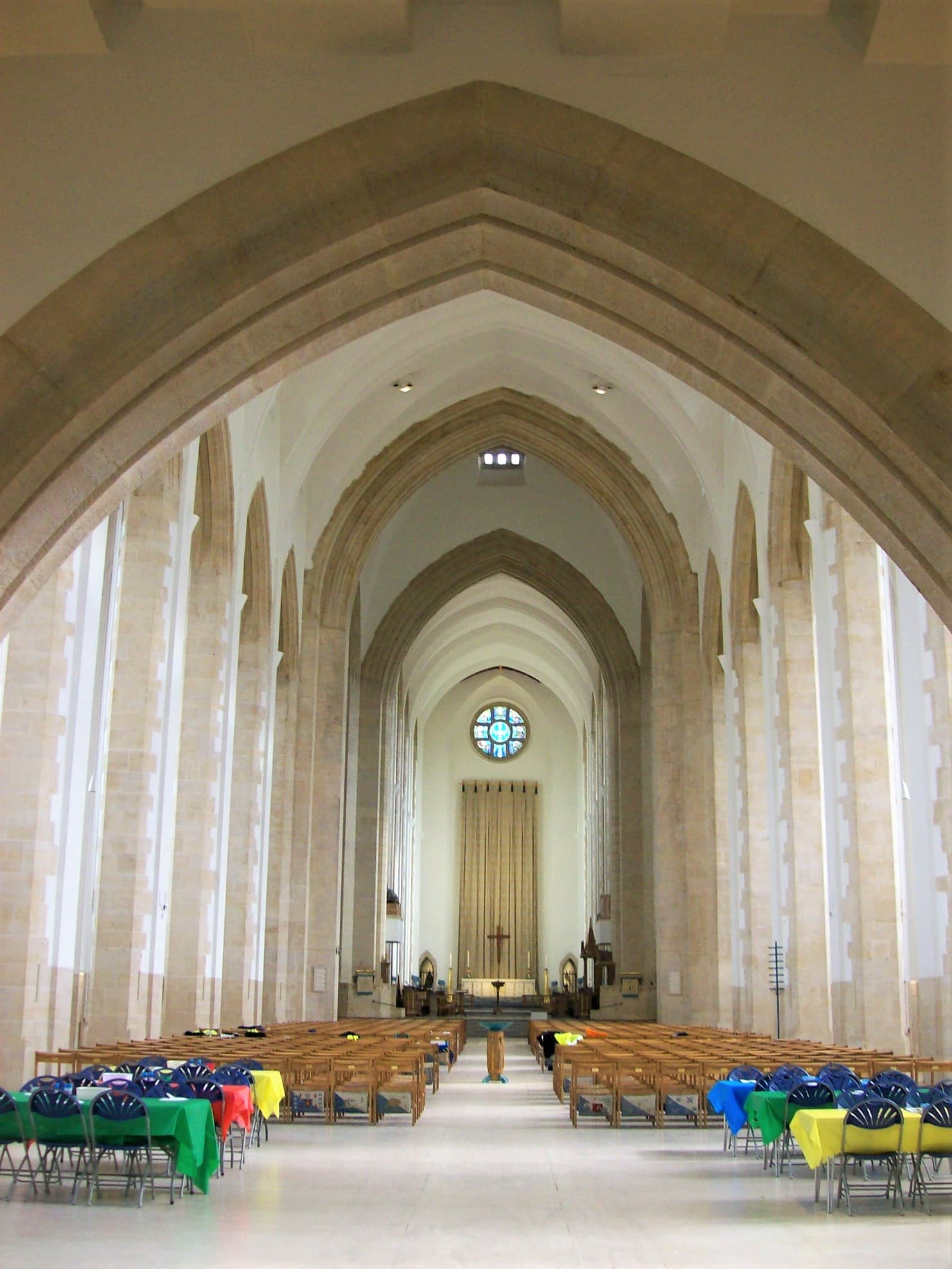 Guildford Cathedral, interior looking east