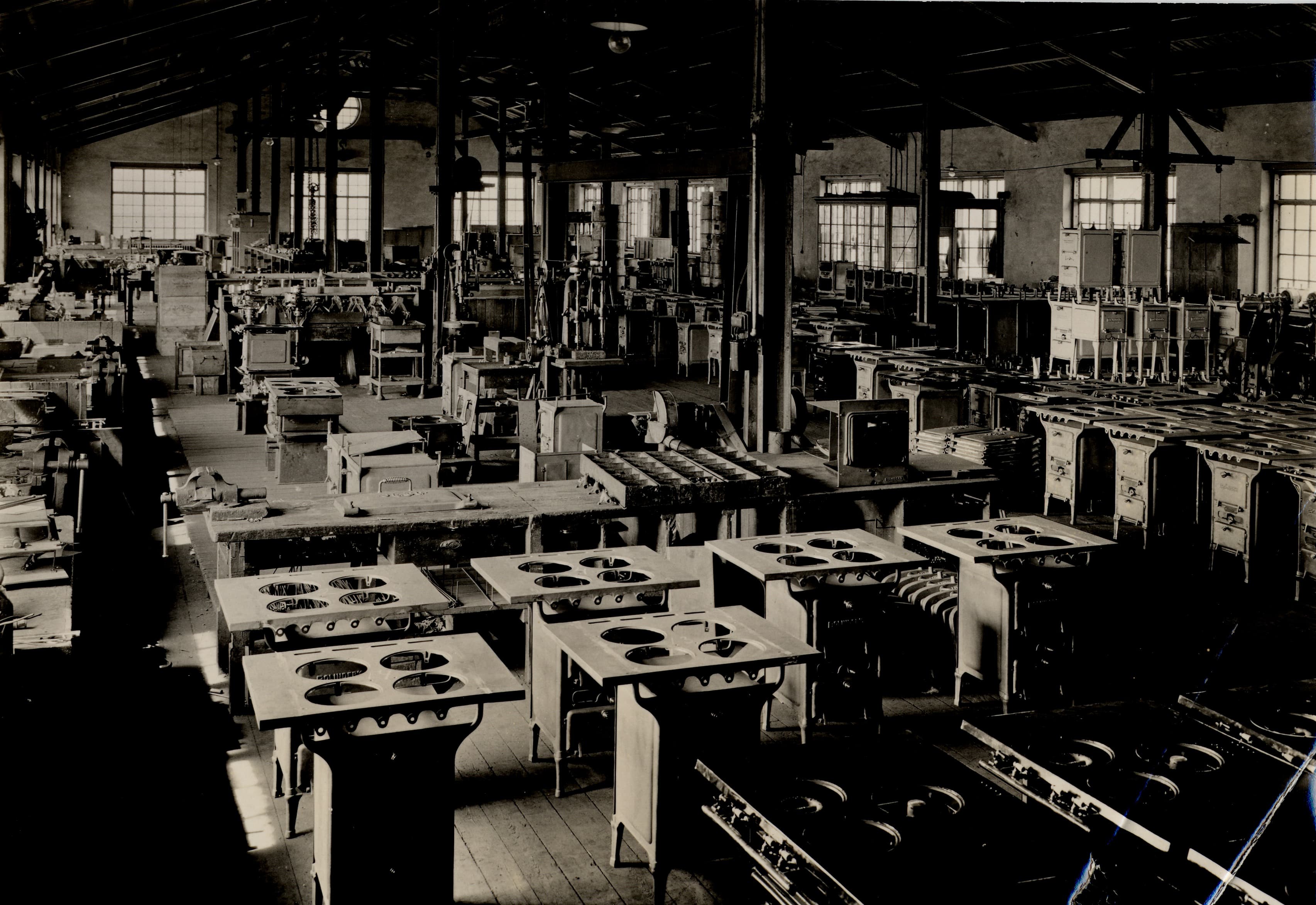 Bolinders, spisverkstaden, 1880-1920