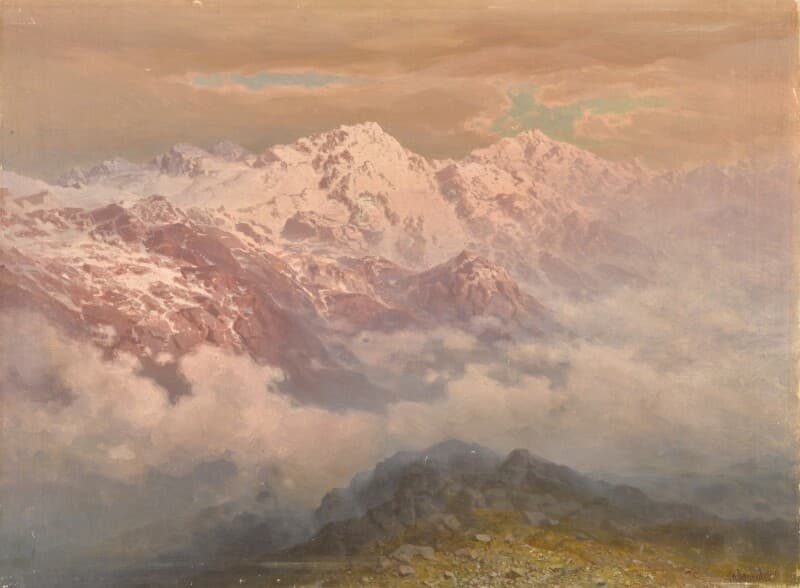 Mountain landscape Zankovskii