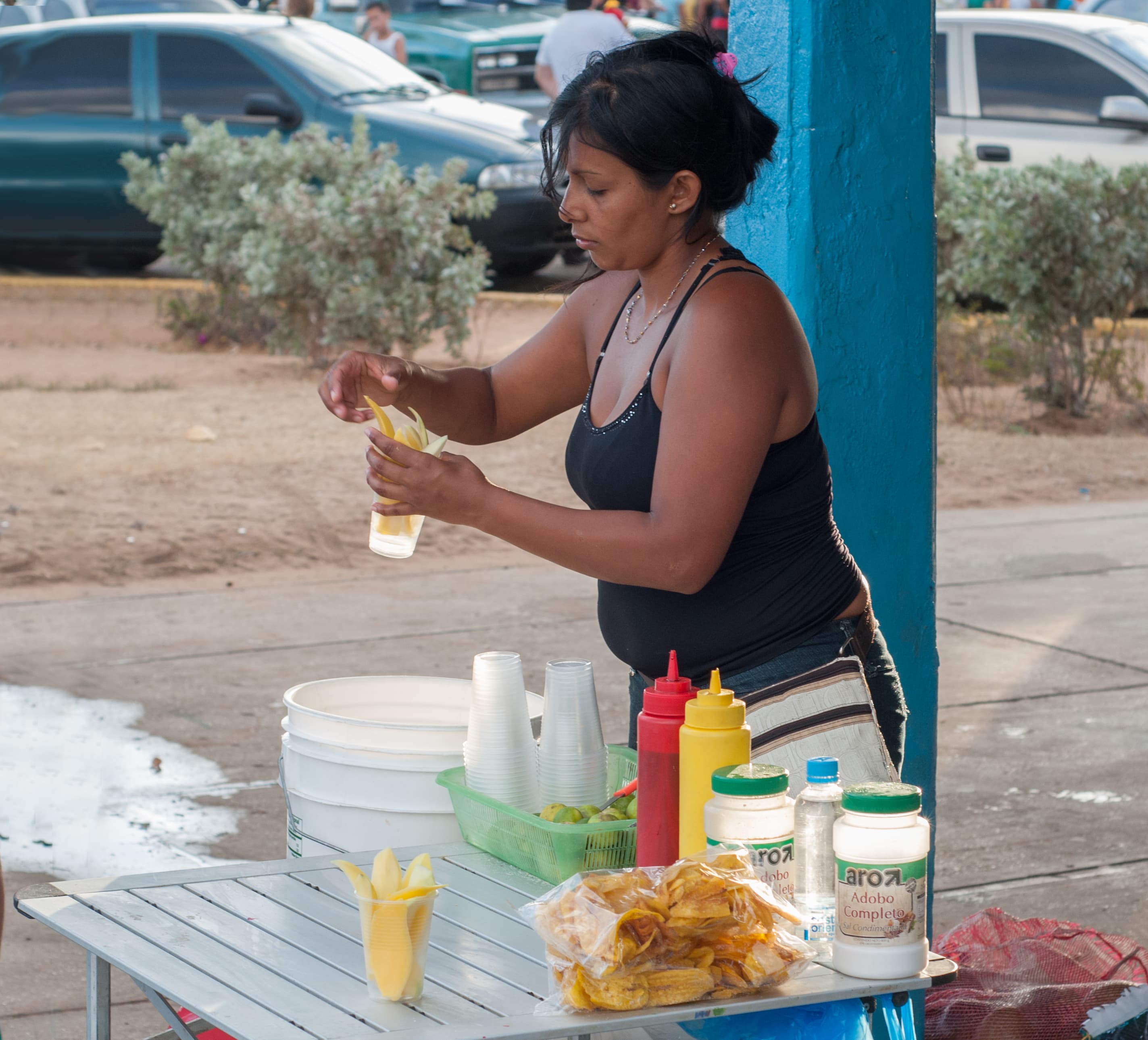 Mangos peeled Peddler