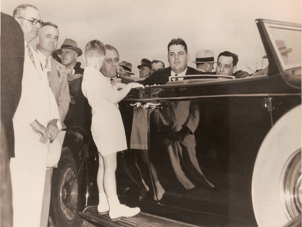 FDR City Park NOLA microphone 1937