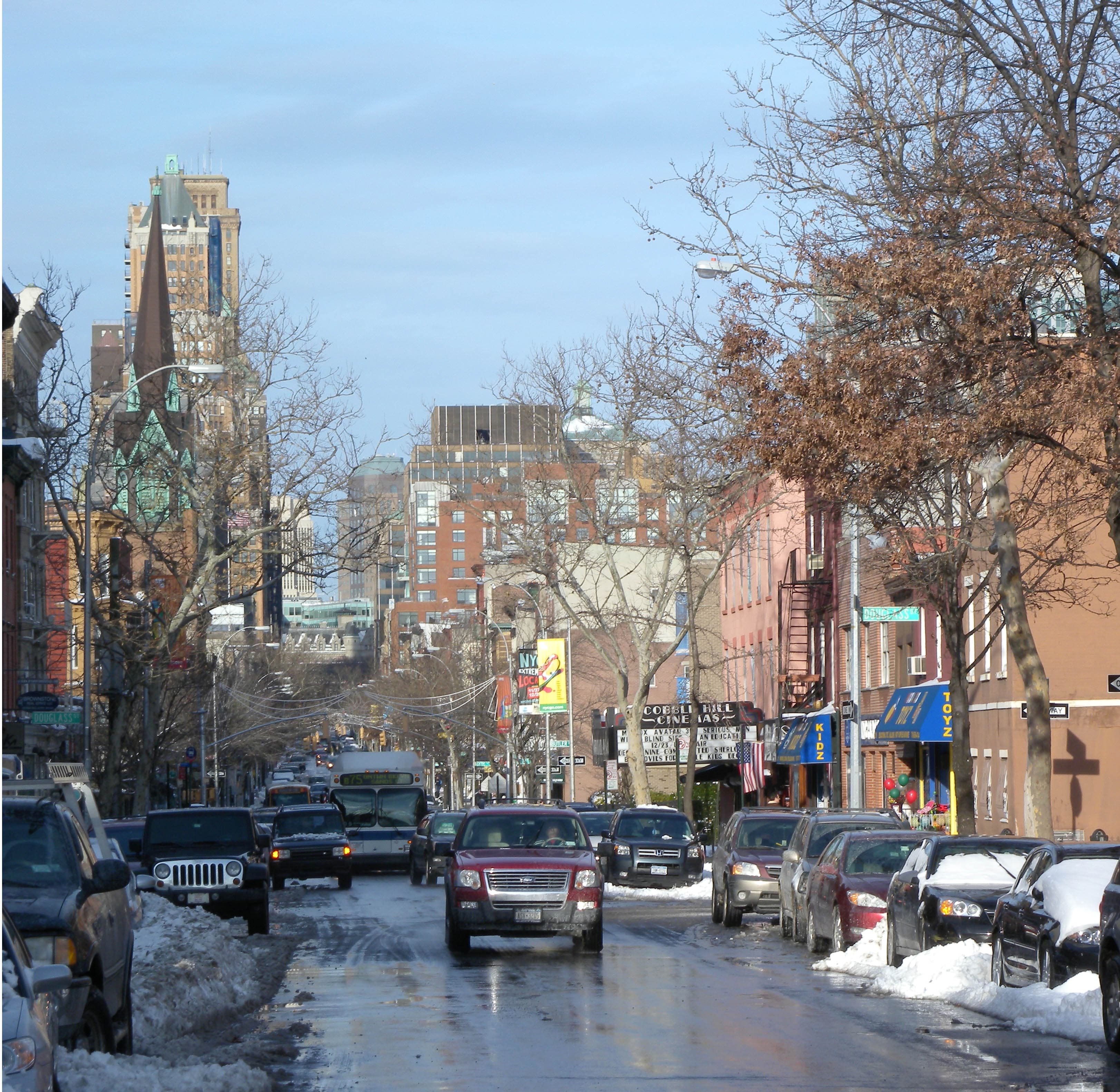 Court deGraw snow Cobble Hill jeh