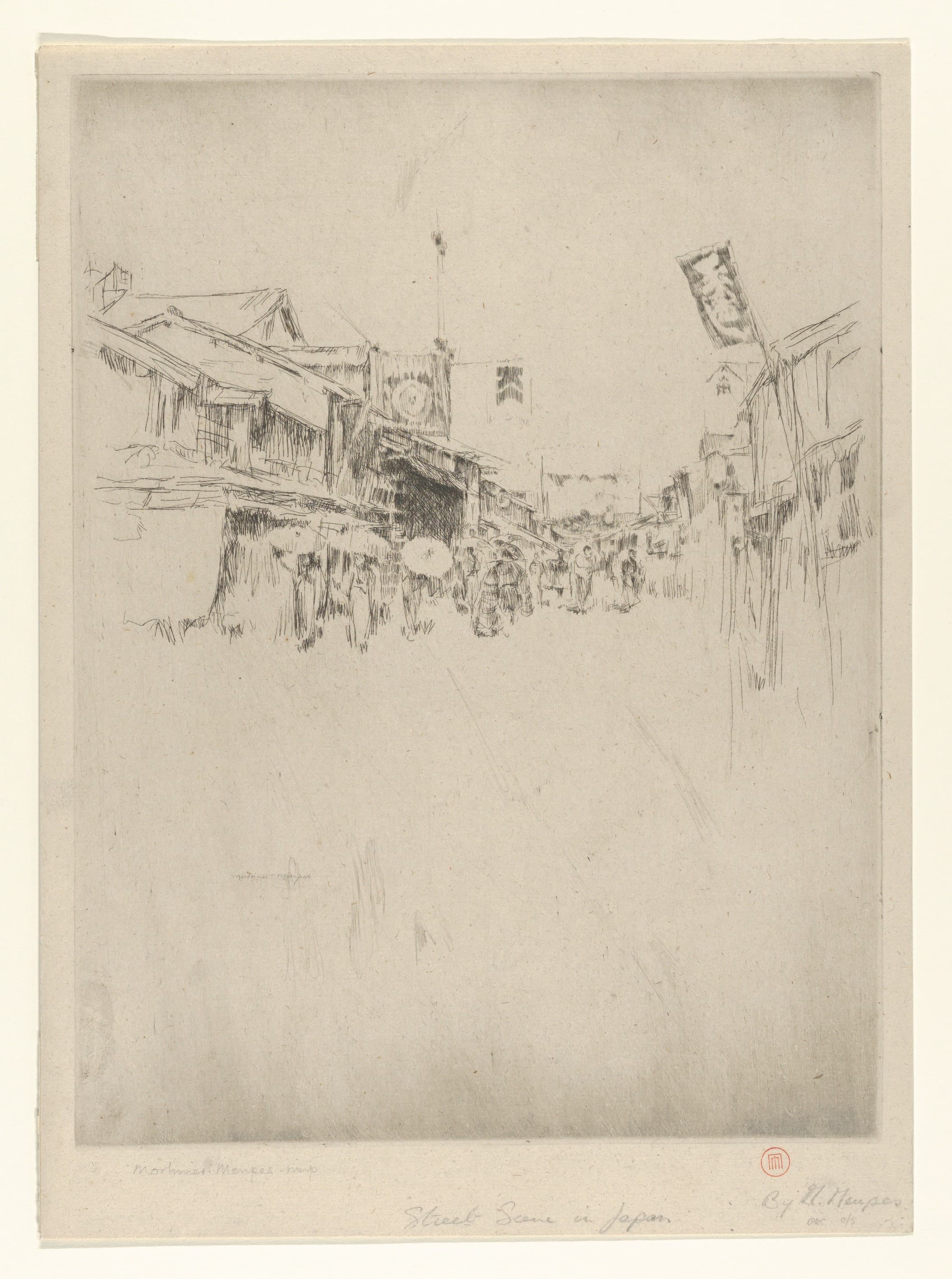 Street Scene in Japan MET DP854140