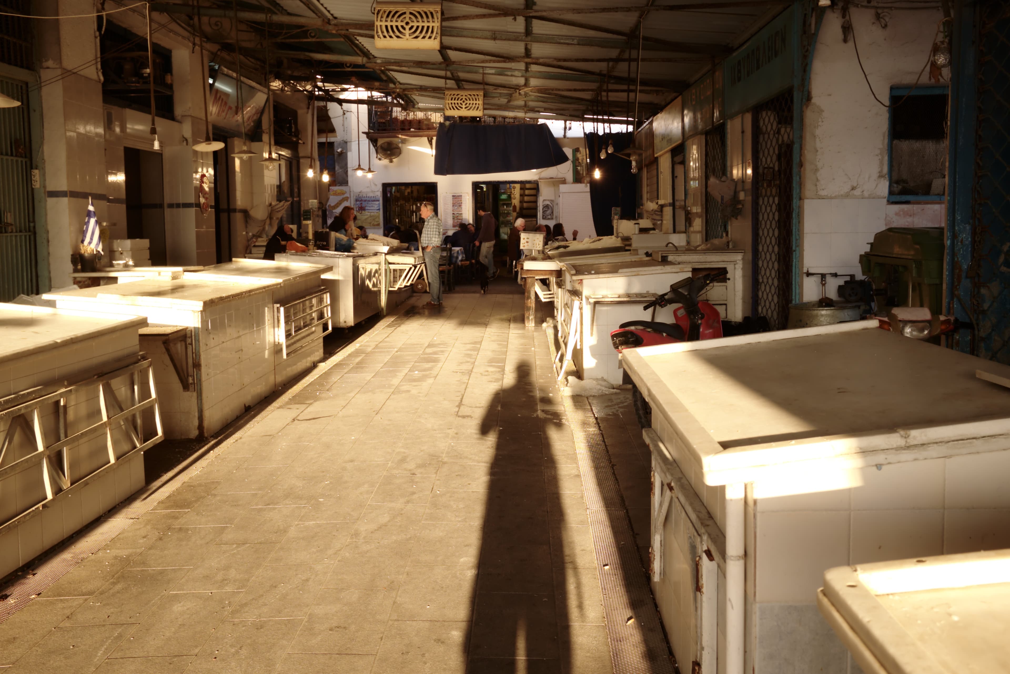 Fish market in Aegina