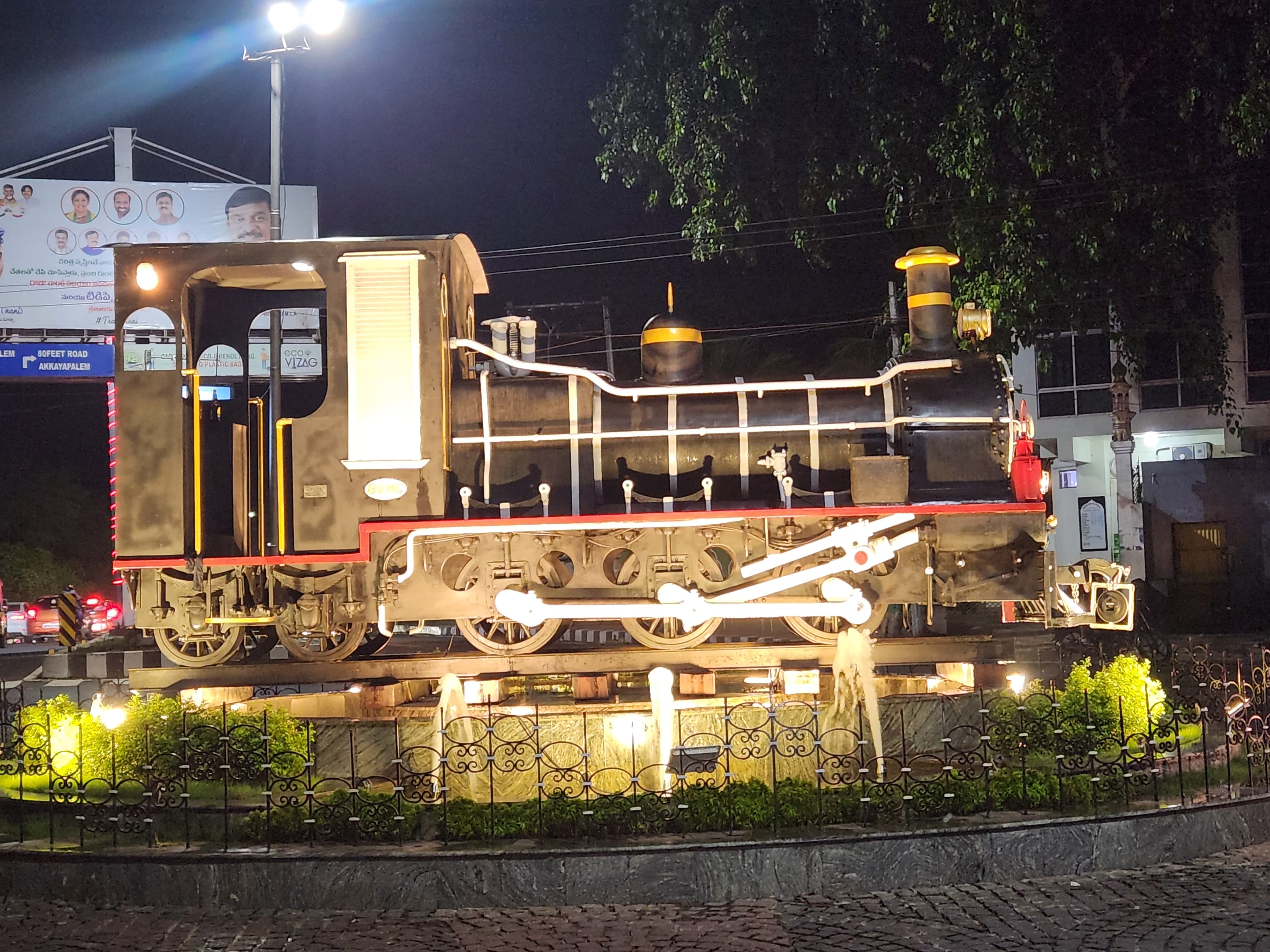 Rail Engine Monument, Vishakhapatnam