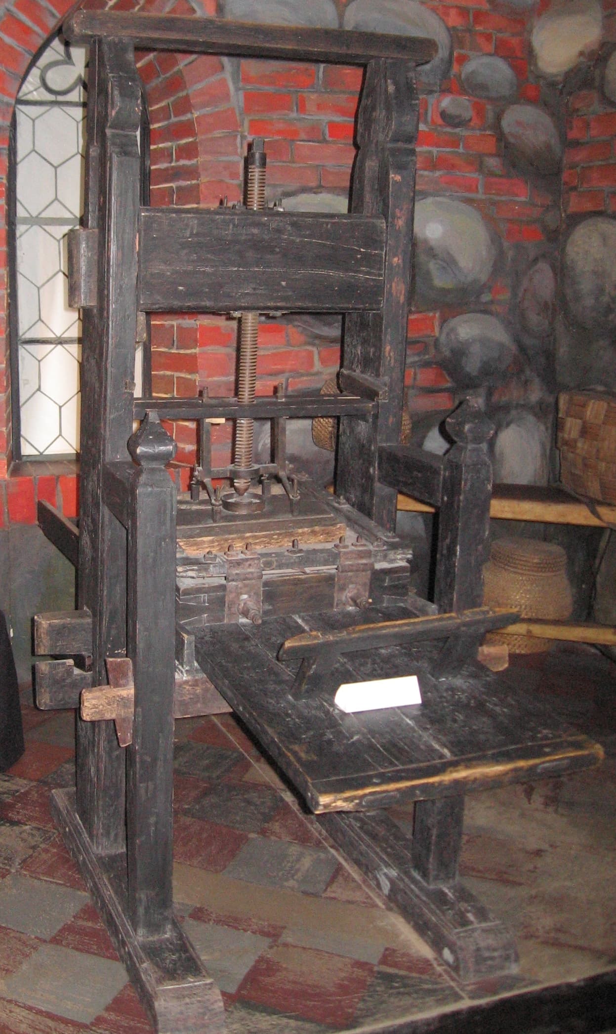 Printing machine of Johanes Gutenbrg1