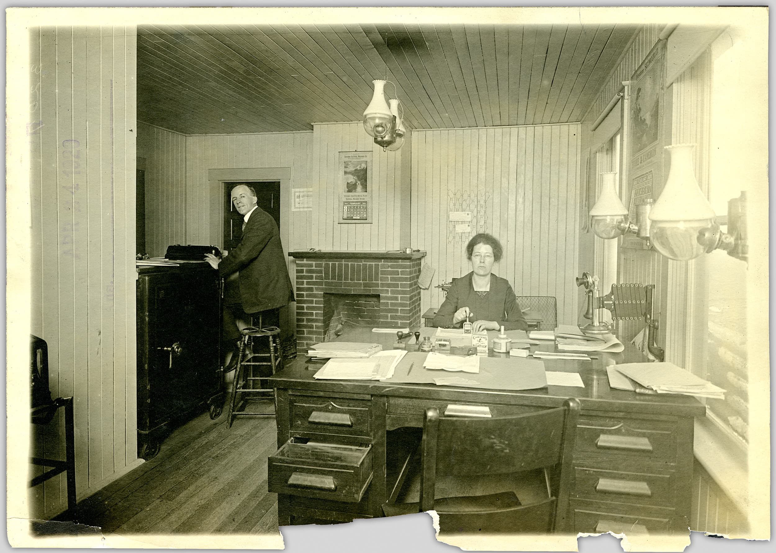 View of interior office. (12370614894)