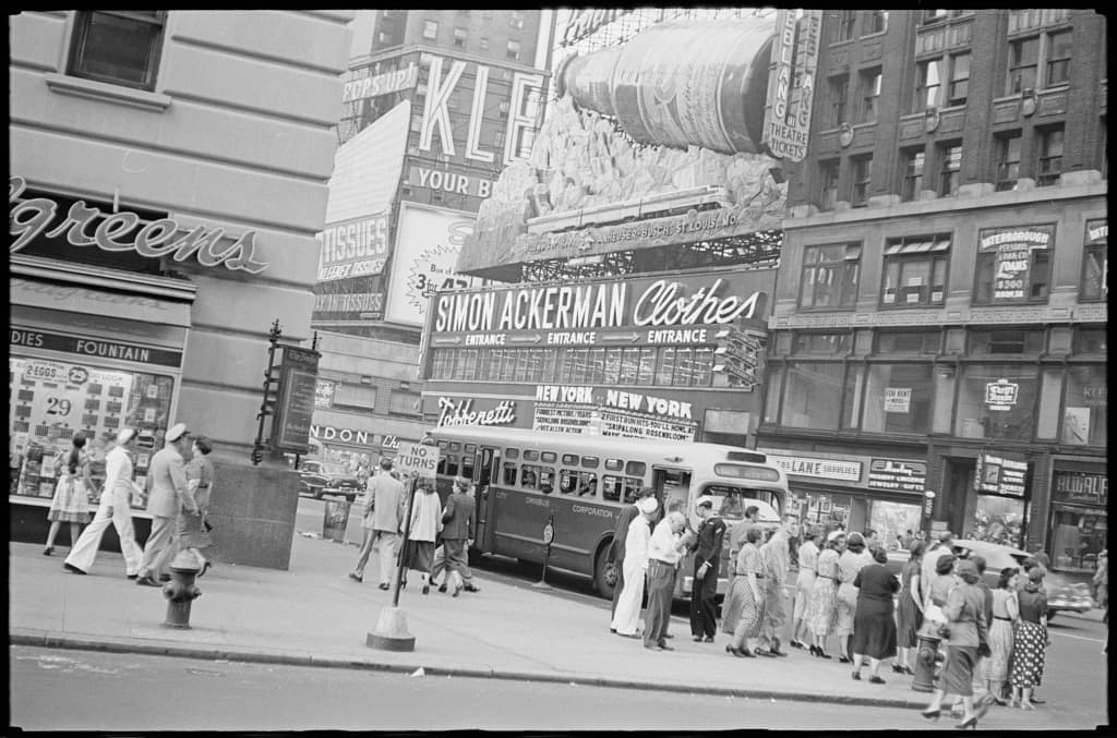 (Times Square street scene) (LOC)