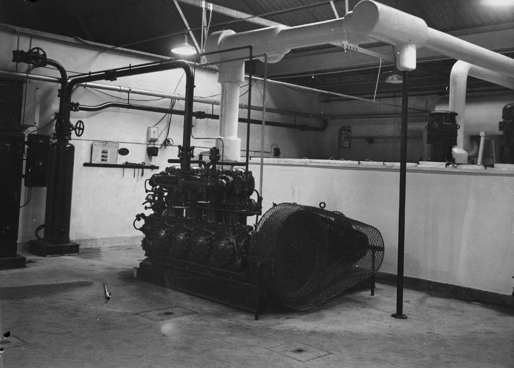 Boughrood Court machinery (1294395)