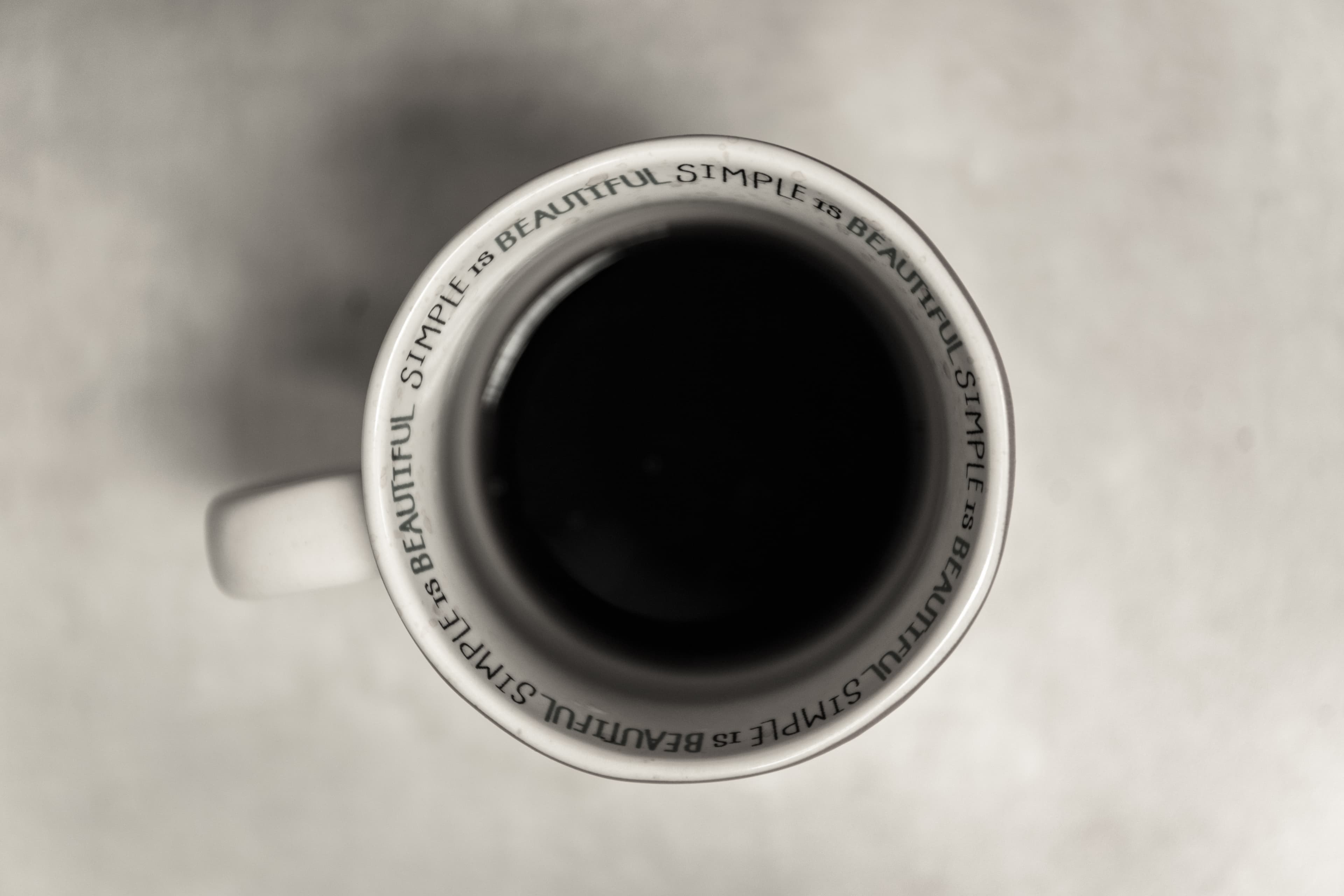Simple is beautiful cup (Unsplash)