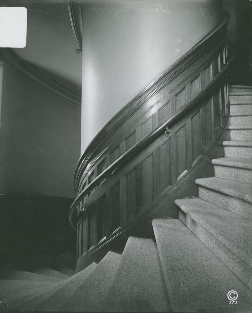 Great granite staircase (Salt Lake Temple)
