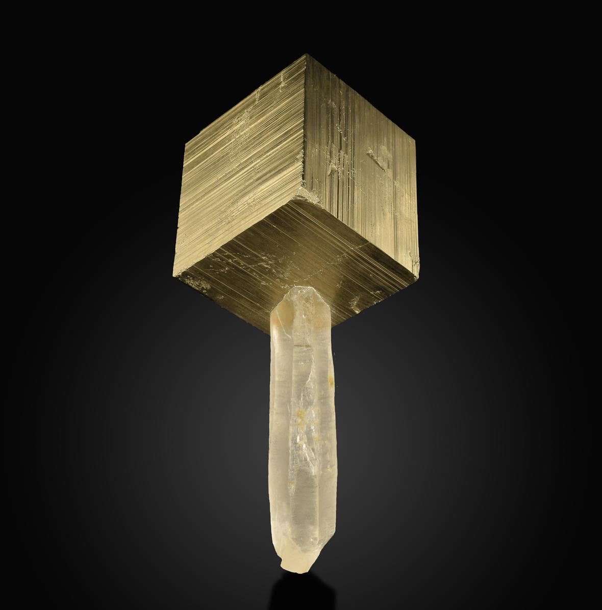 Pyrite and quartz (USGS)