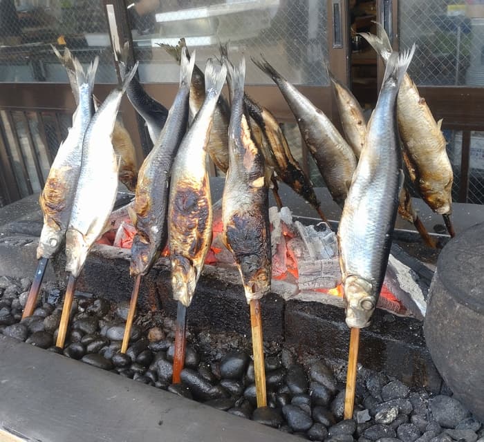 Grilled herring 01
