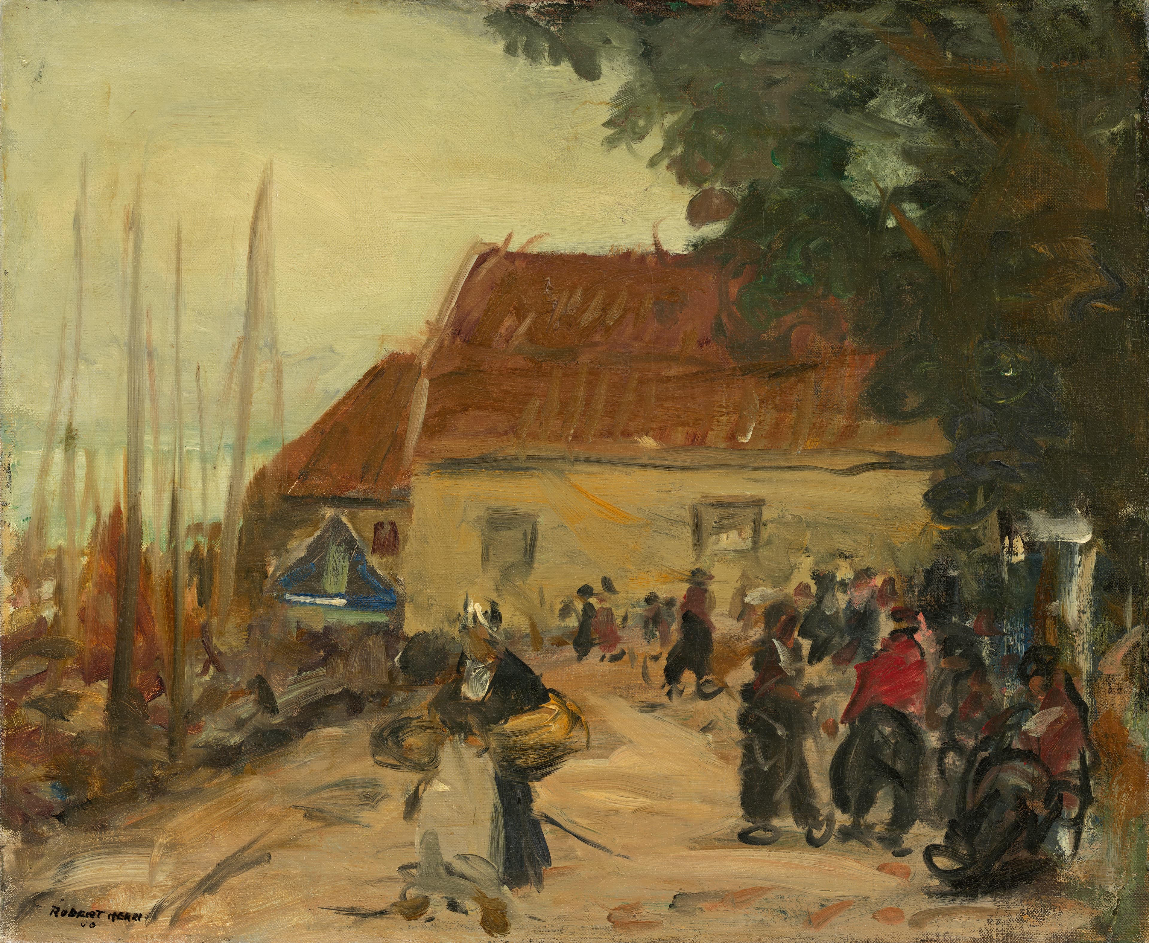 Volendam Street Scene A13016
