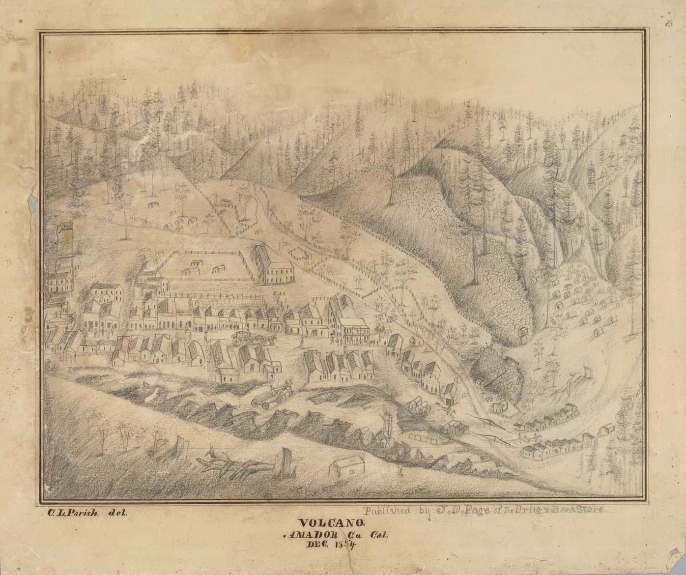 Volcano CA 1854