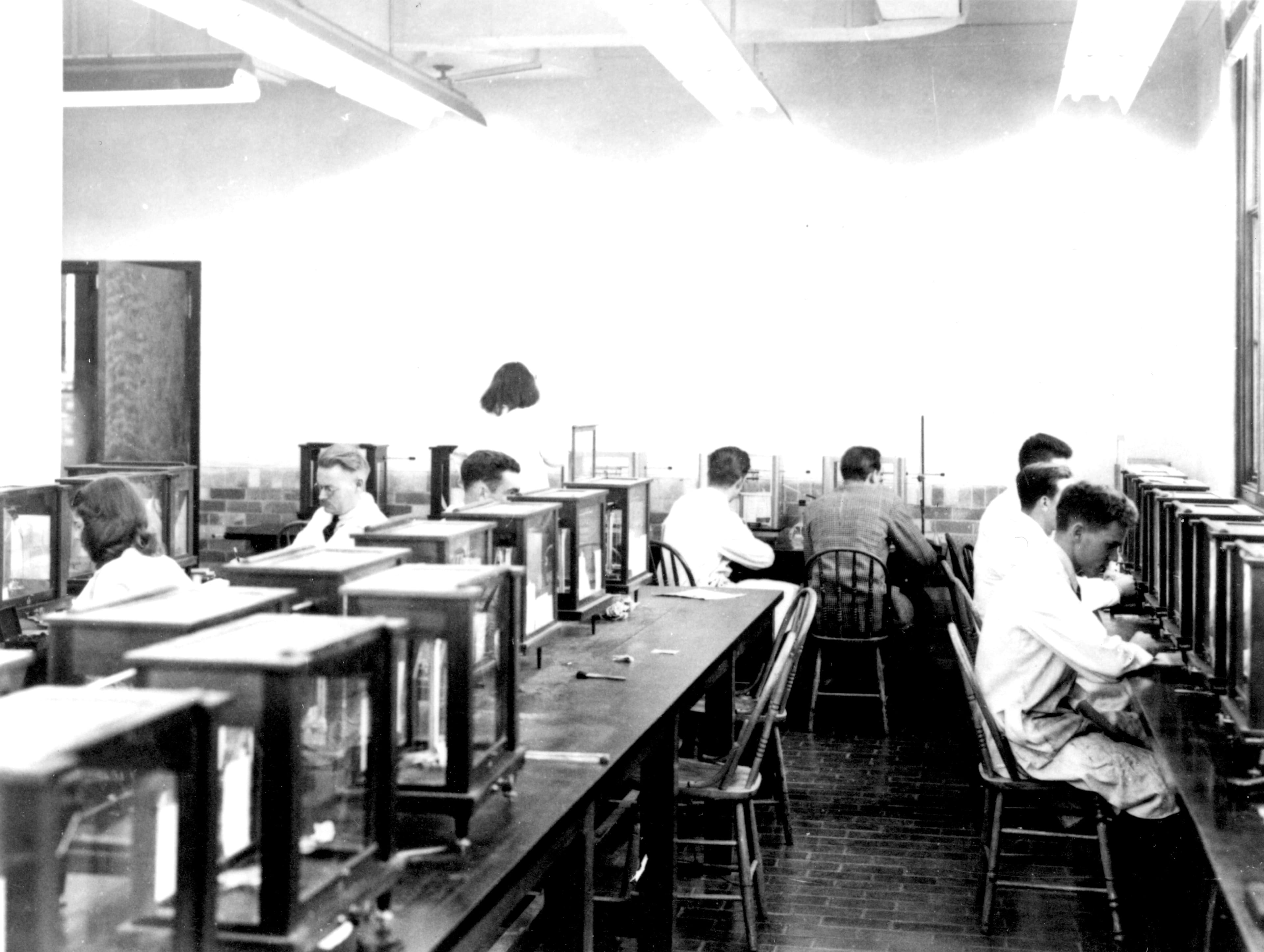 Lab in Medical Building, 1948
