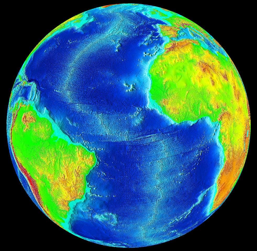 Atlantic Ocean surface