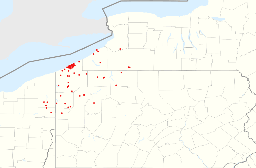 CountryFair footprint map
