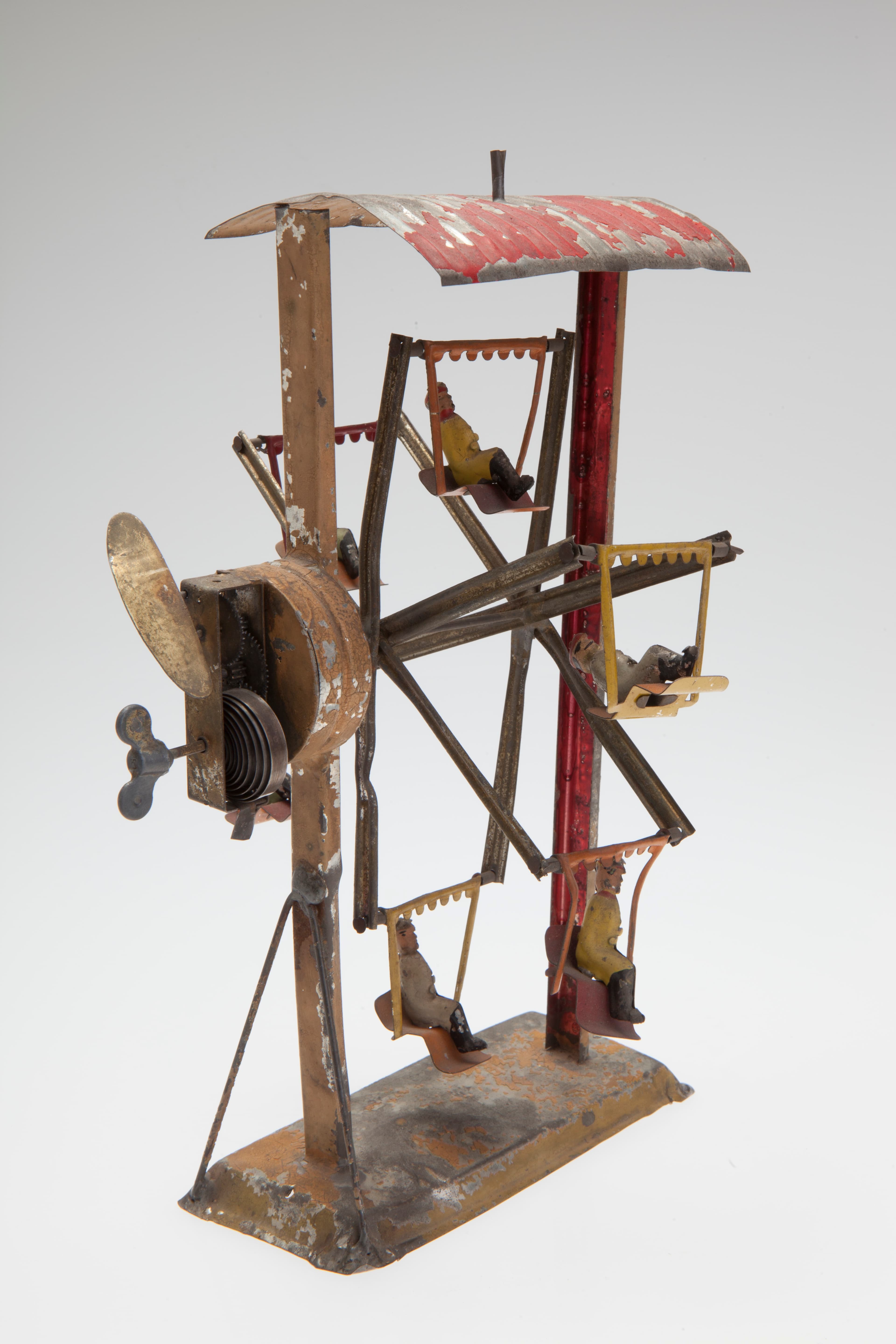 Clockwork Tin Toy Ferris Wheel