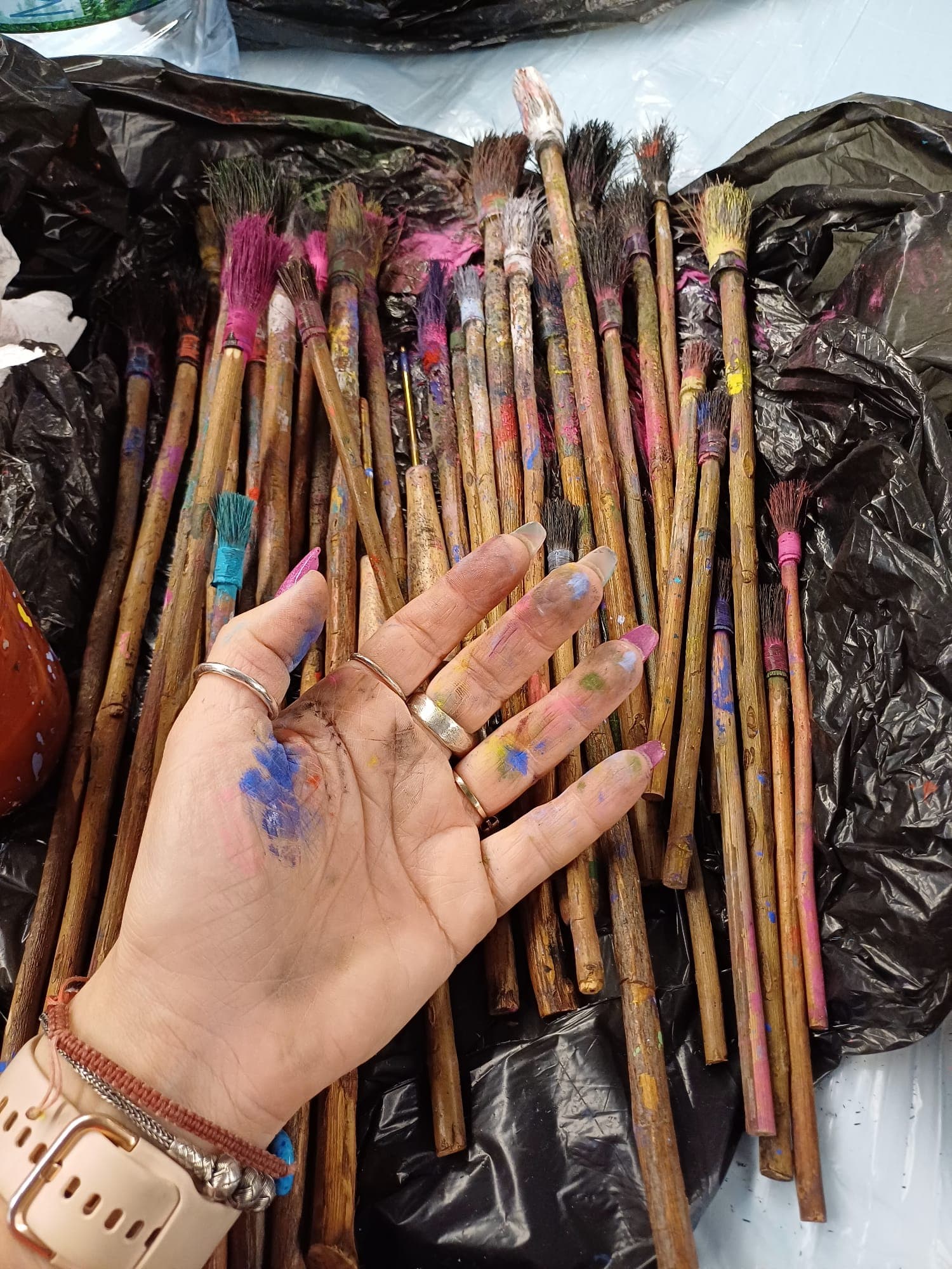 Preparing to art