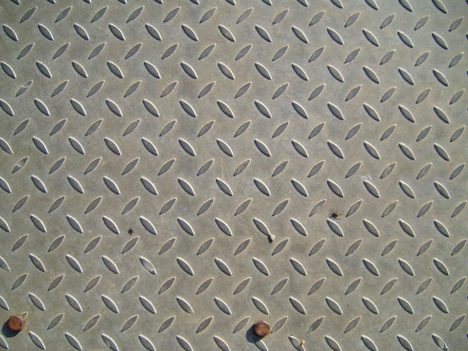 Metal steel surface