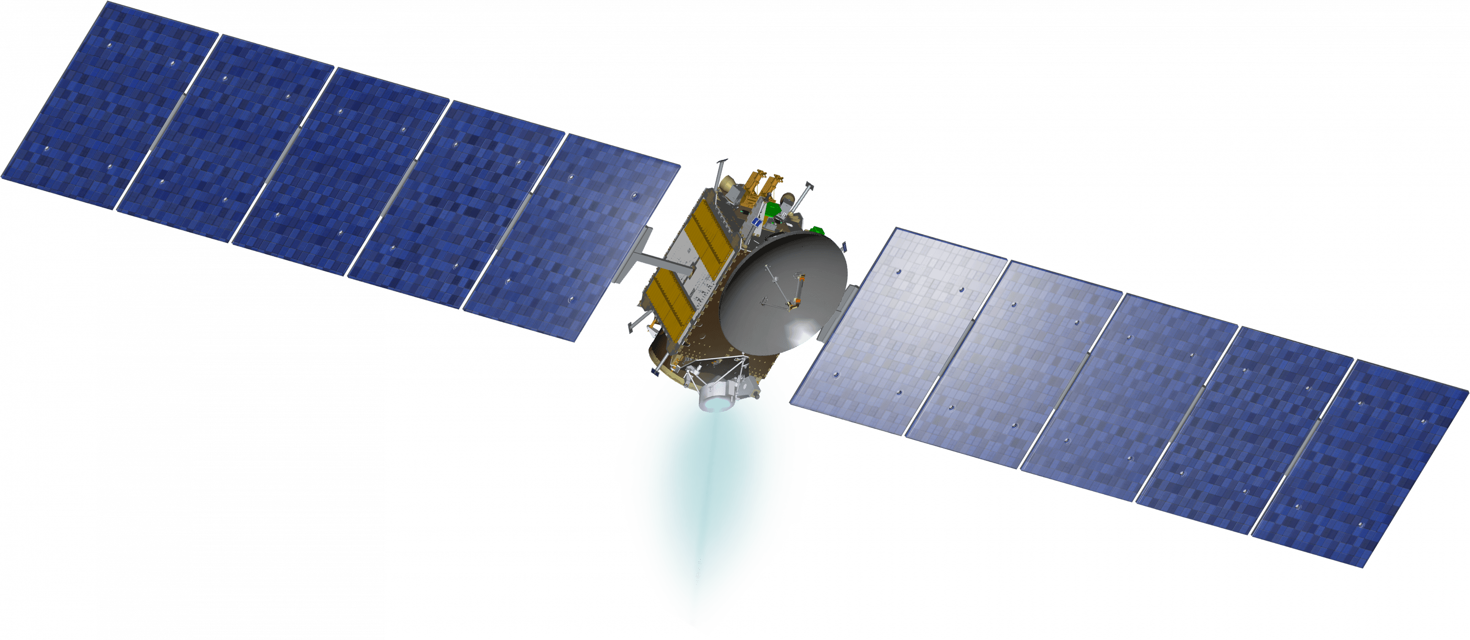 Dawn spacecraft model 2