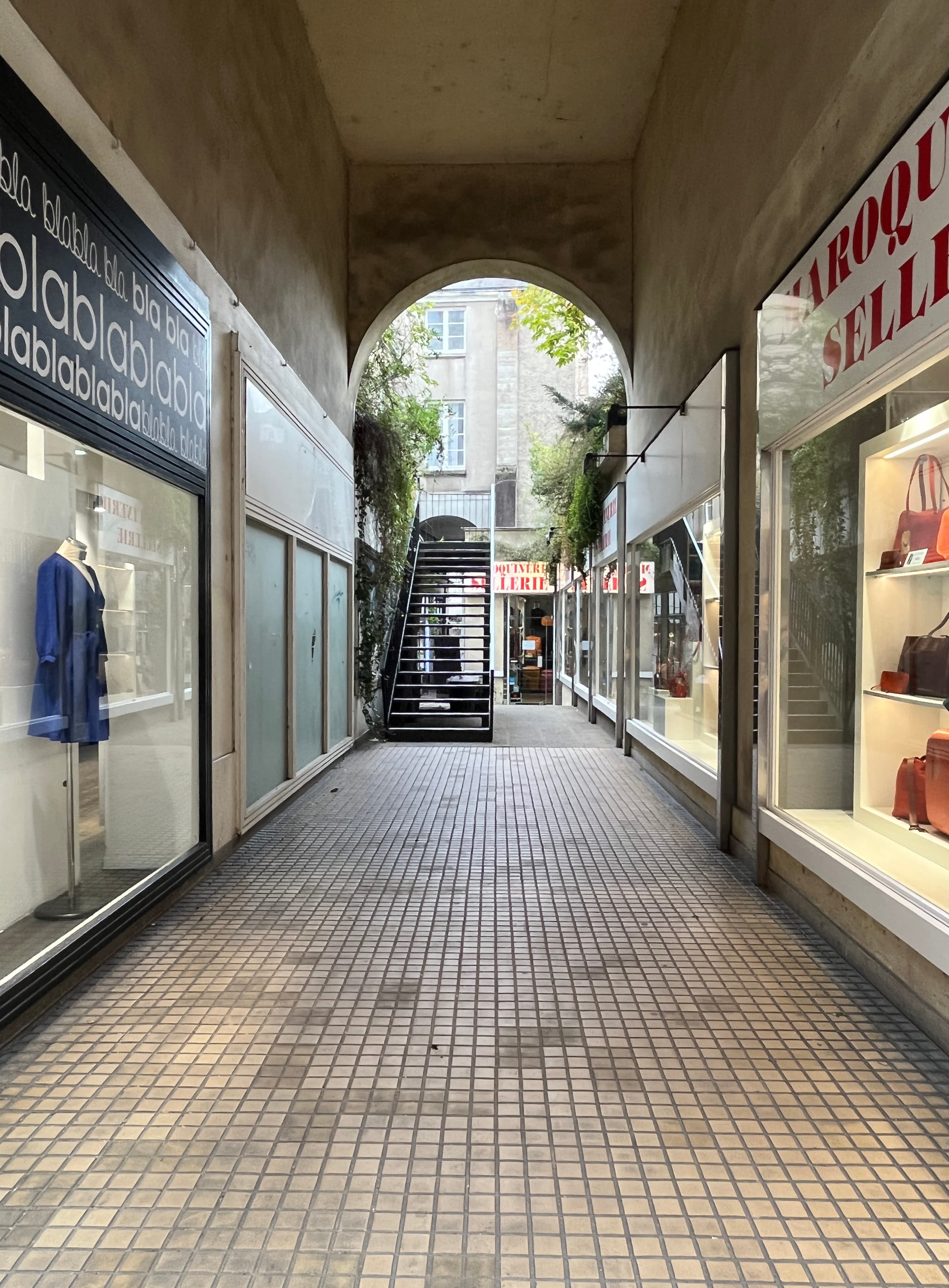 Passage Bouchaud (Nantes) en mars 2023