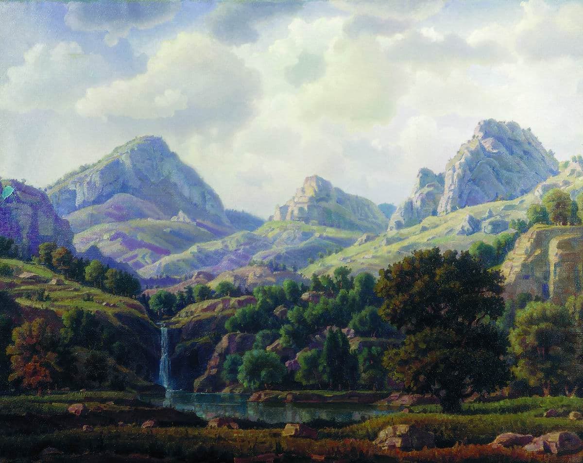 Bogaevsky Mountain Landscape 1940
