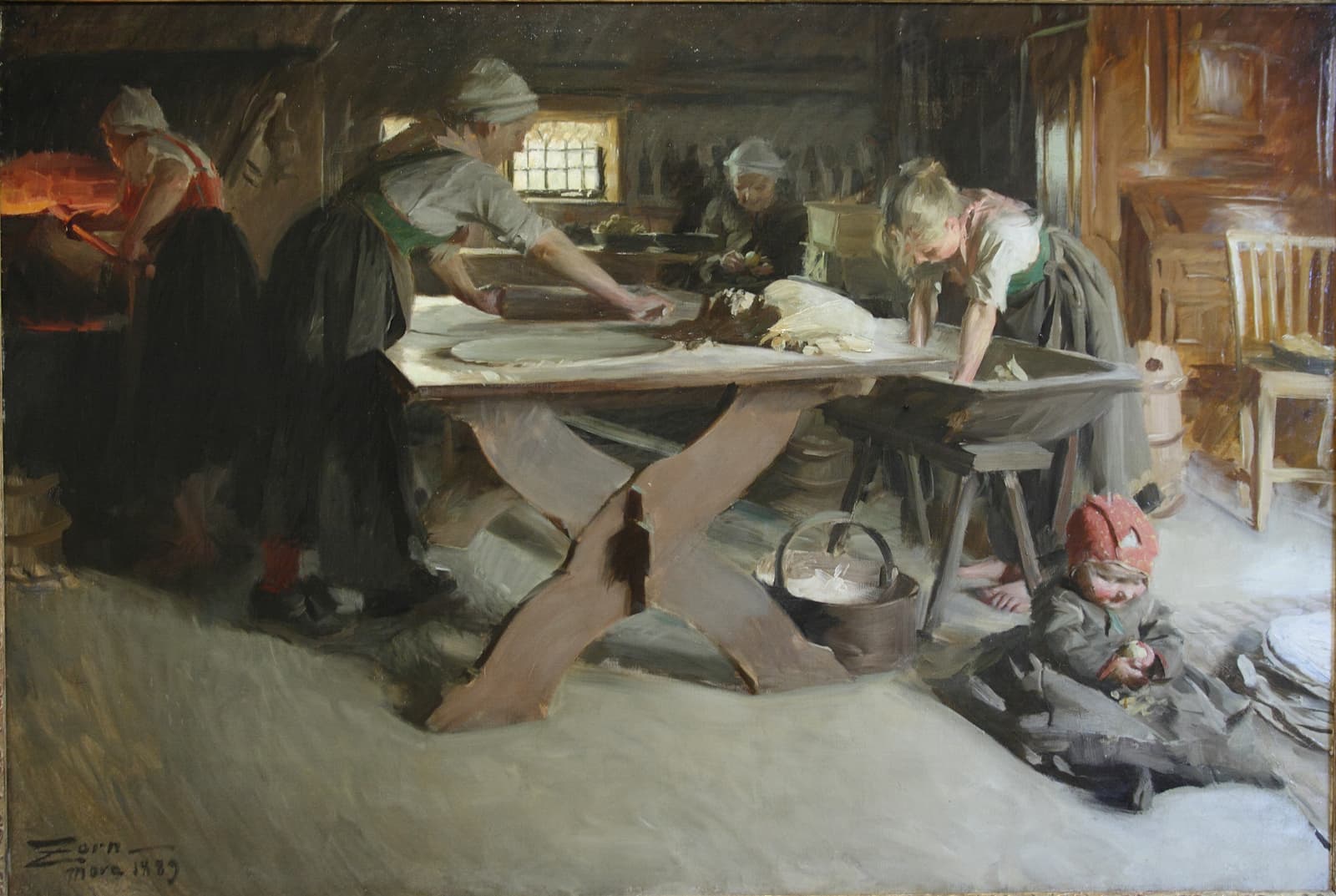 Anders Zorn - Brödbaket