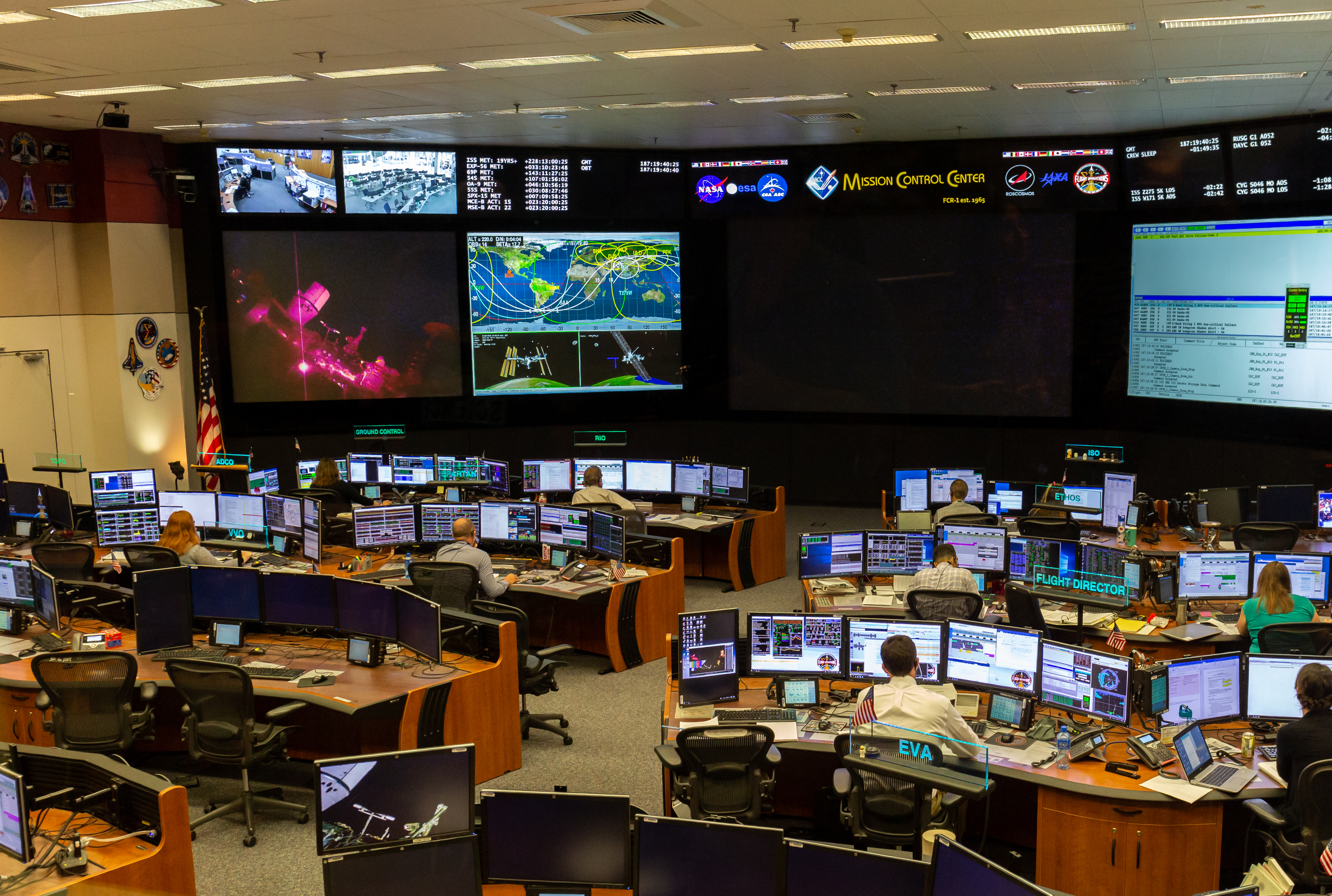 20180706 Mission Control Johnson Space Center