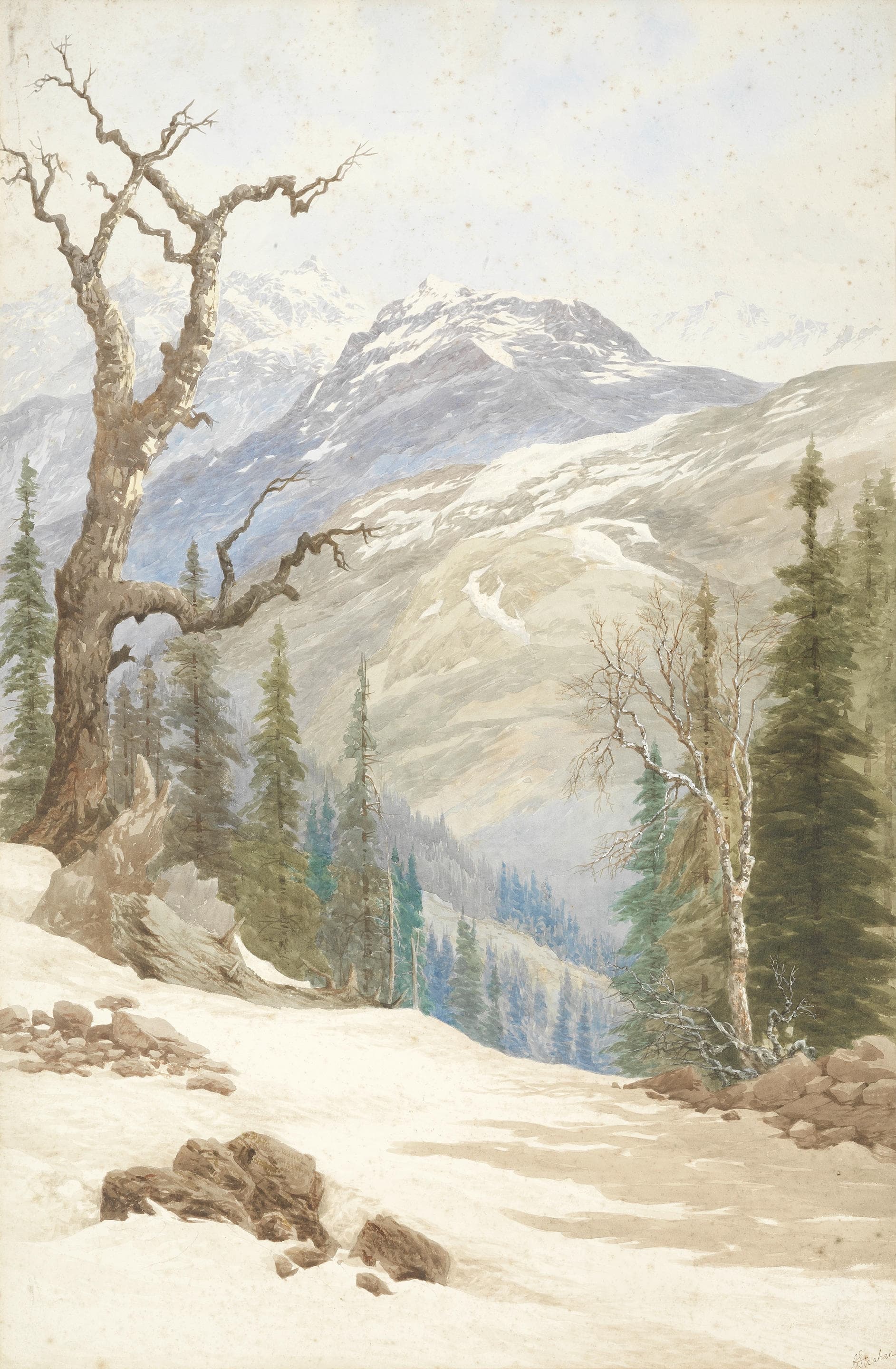 Mountain landscape in Kashmir (2)