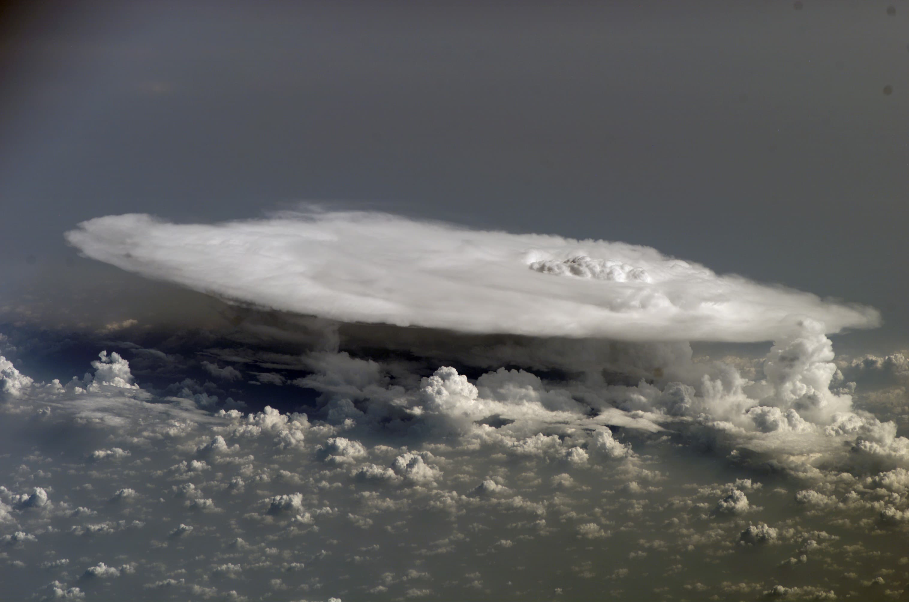 Cumulonimbus cloud over Africa