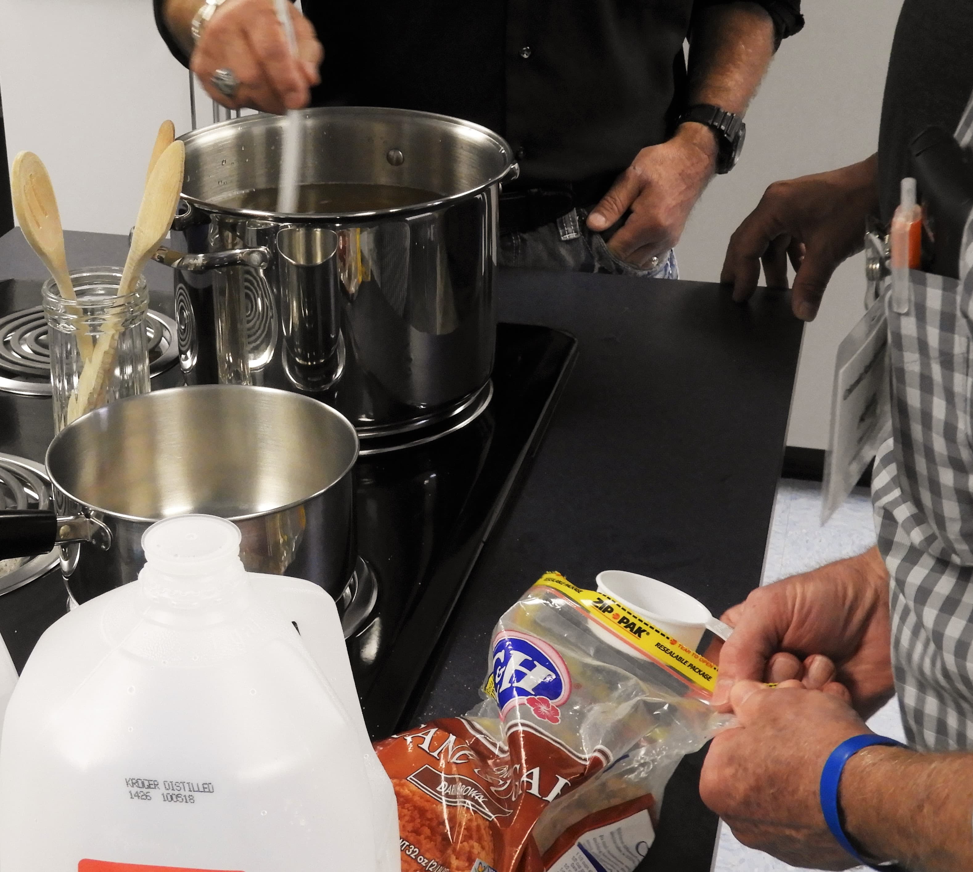 Making pickle brine