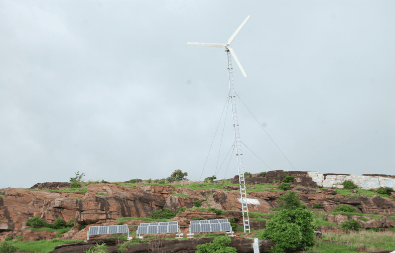 Wind-solar hybrid system