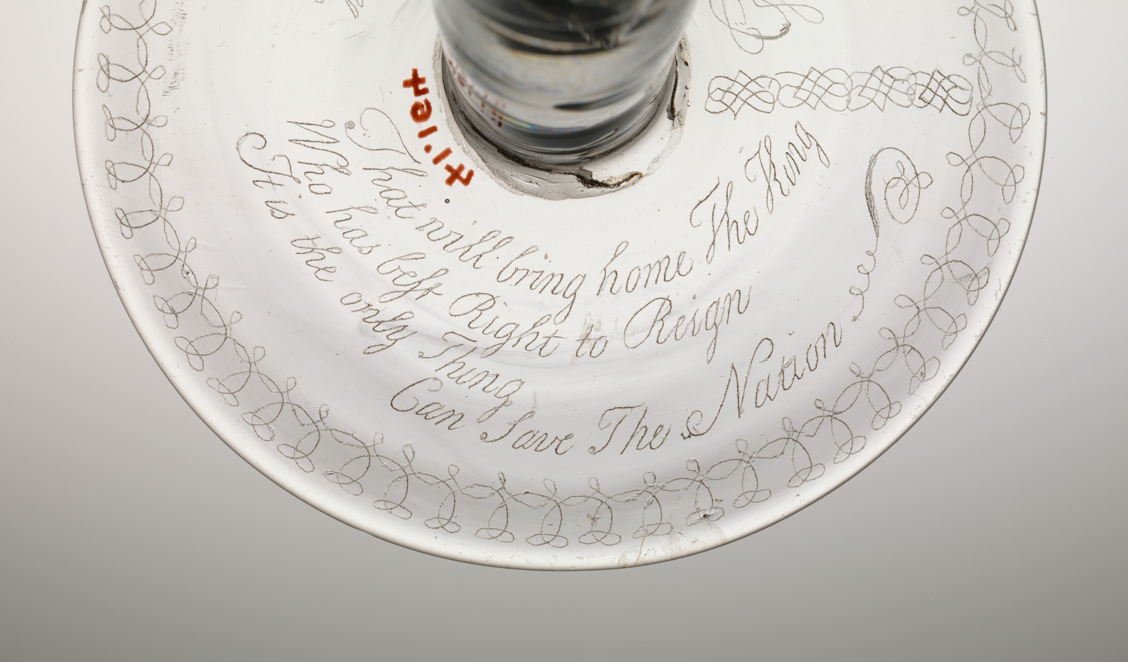 Jacobite "Amen" glass MET DP349734