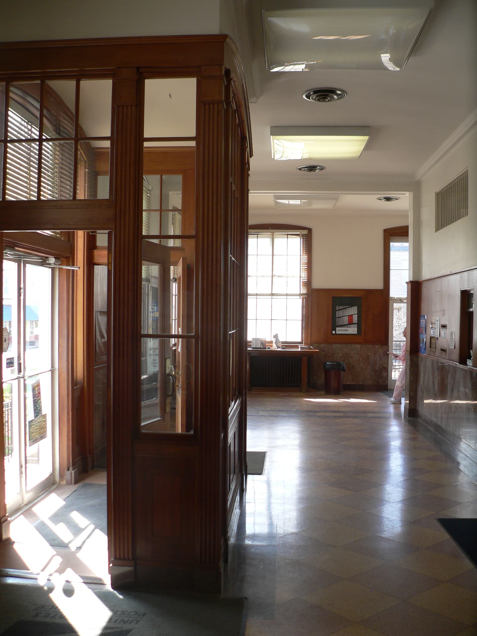 Pawnee City post office interior 1