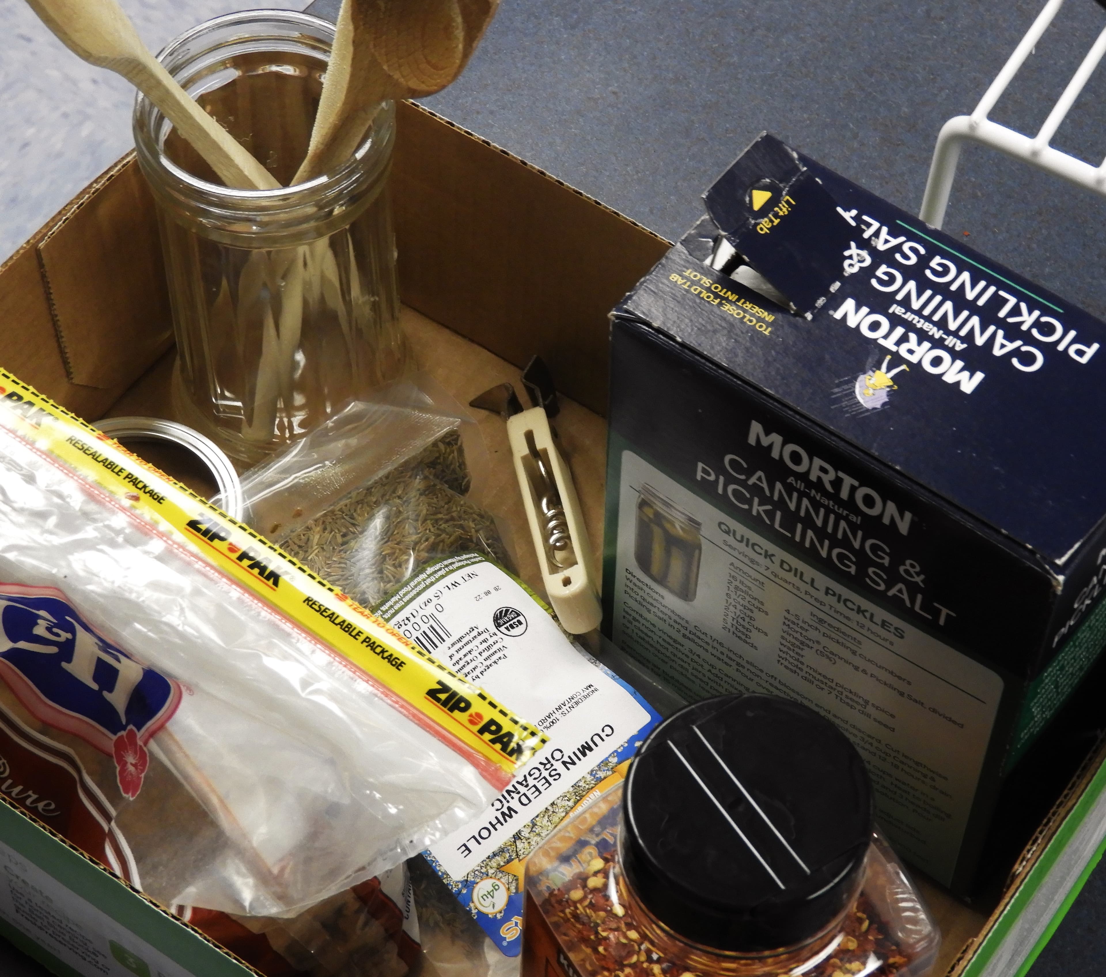 A few pickling ingredients
