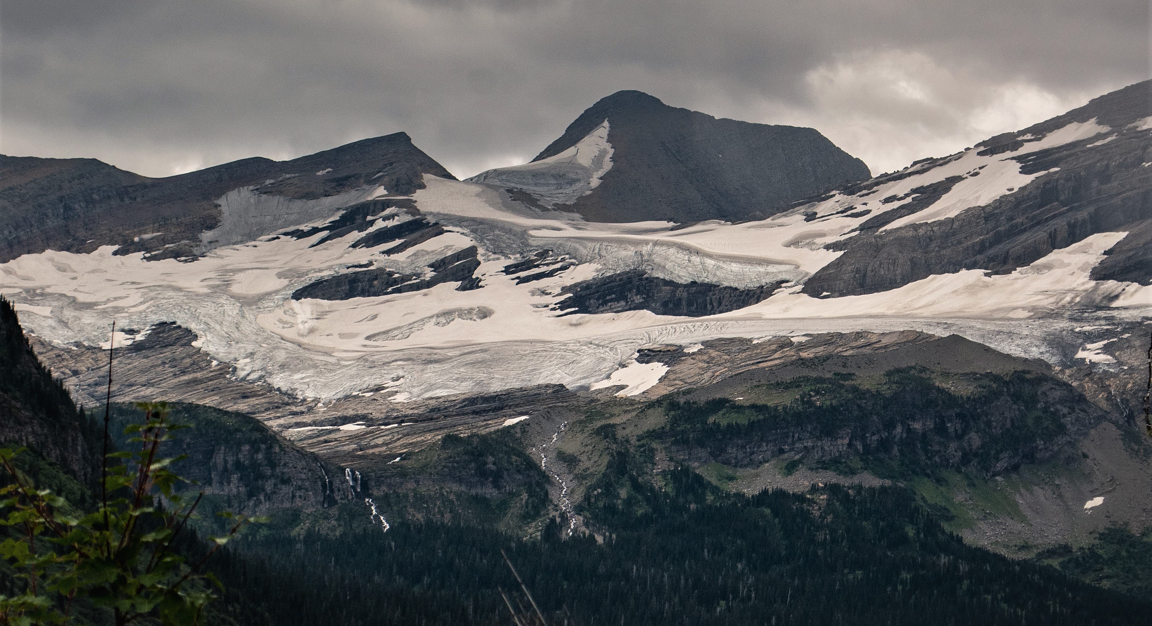 Blackfoot Glacier and Blackfoot Mountain