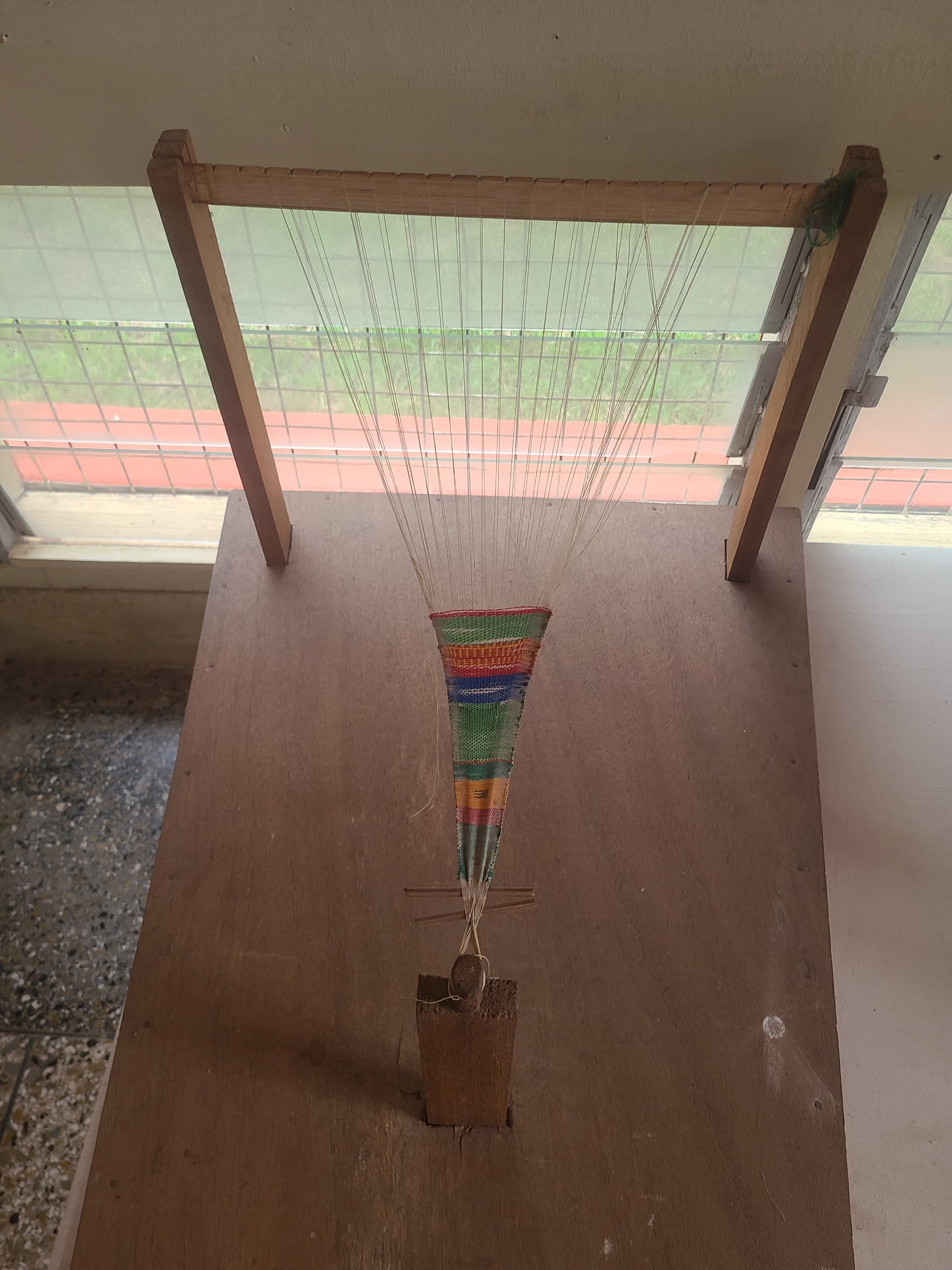 An Instrument for Weaving African Fabric