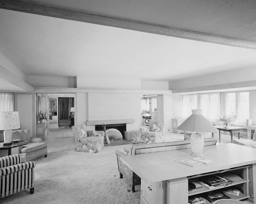 Boynton House - Living room