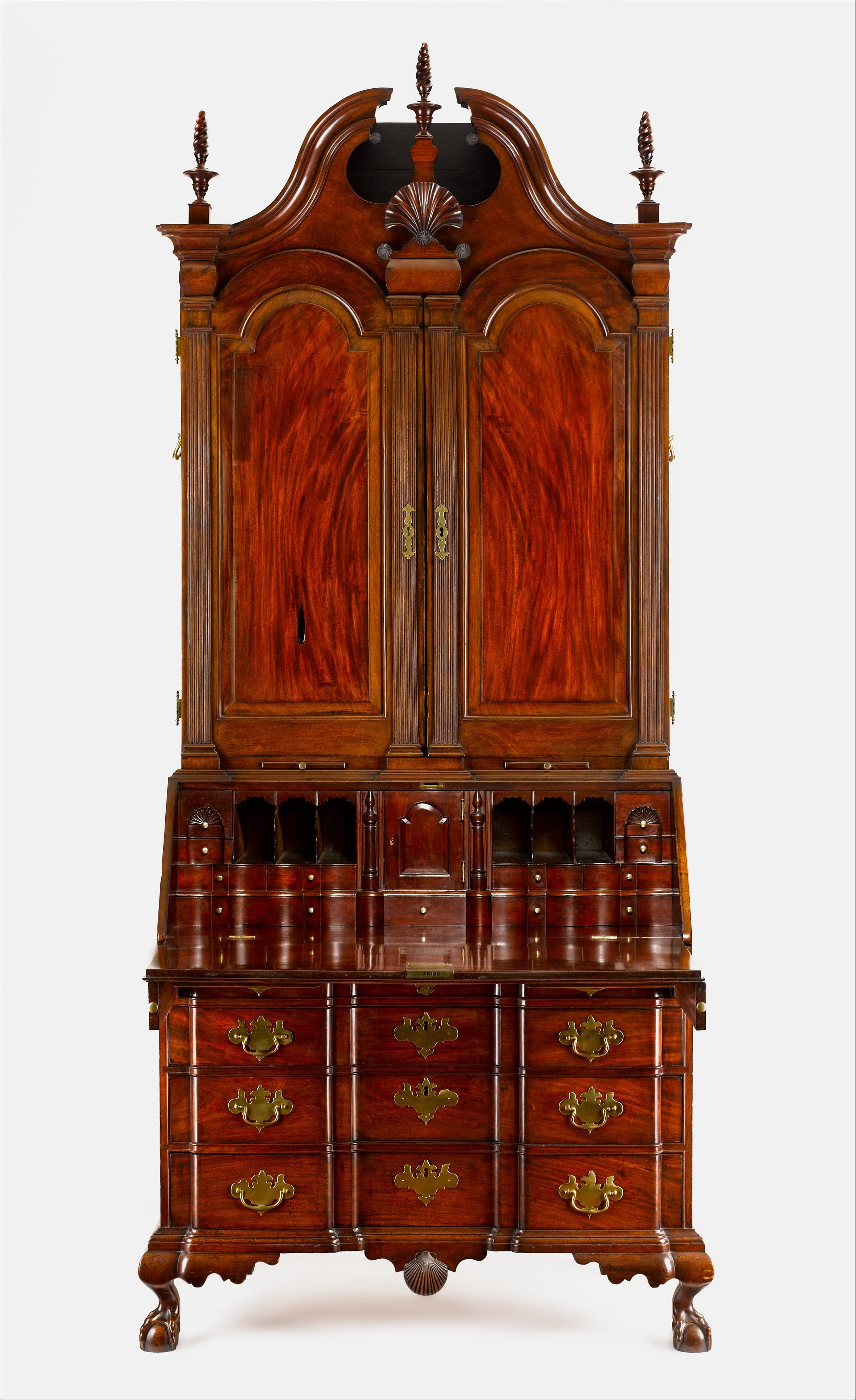 Desk and bookcase MET Kem 23