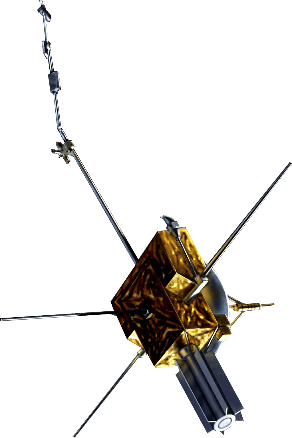 Ulysses spacecraft model