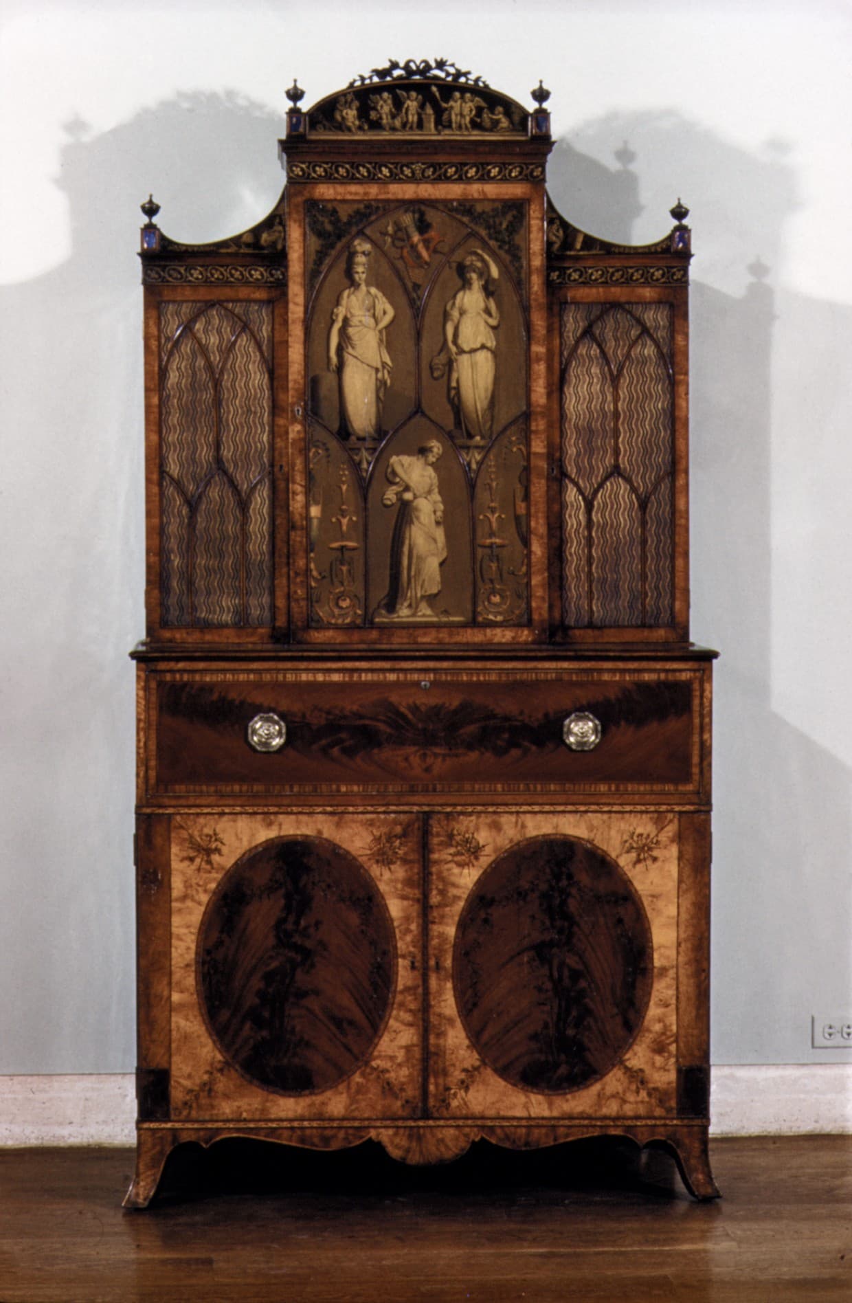 Secretary and bookcase MET ES6736