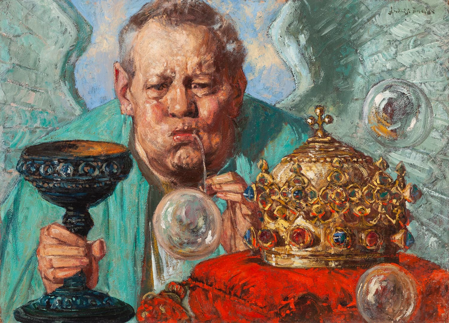 Ludwik Stasiak Autoportret