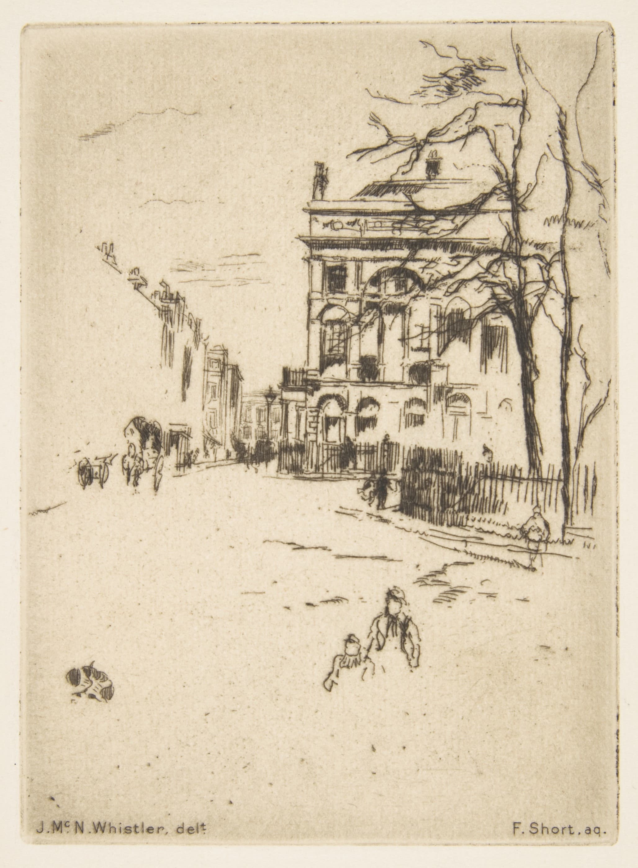 Fitzroy Square (Street Scene) MET DP813753