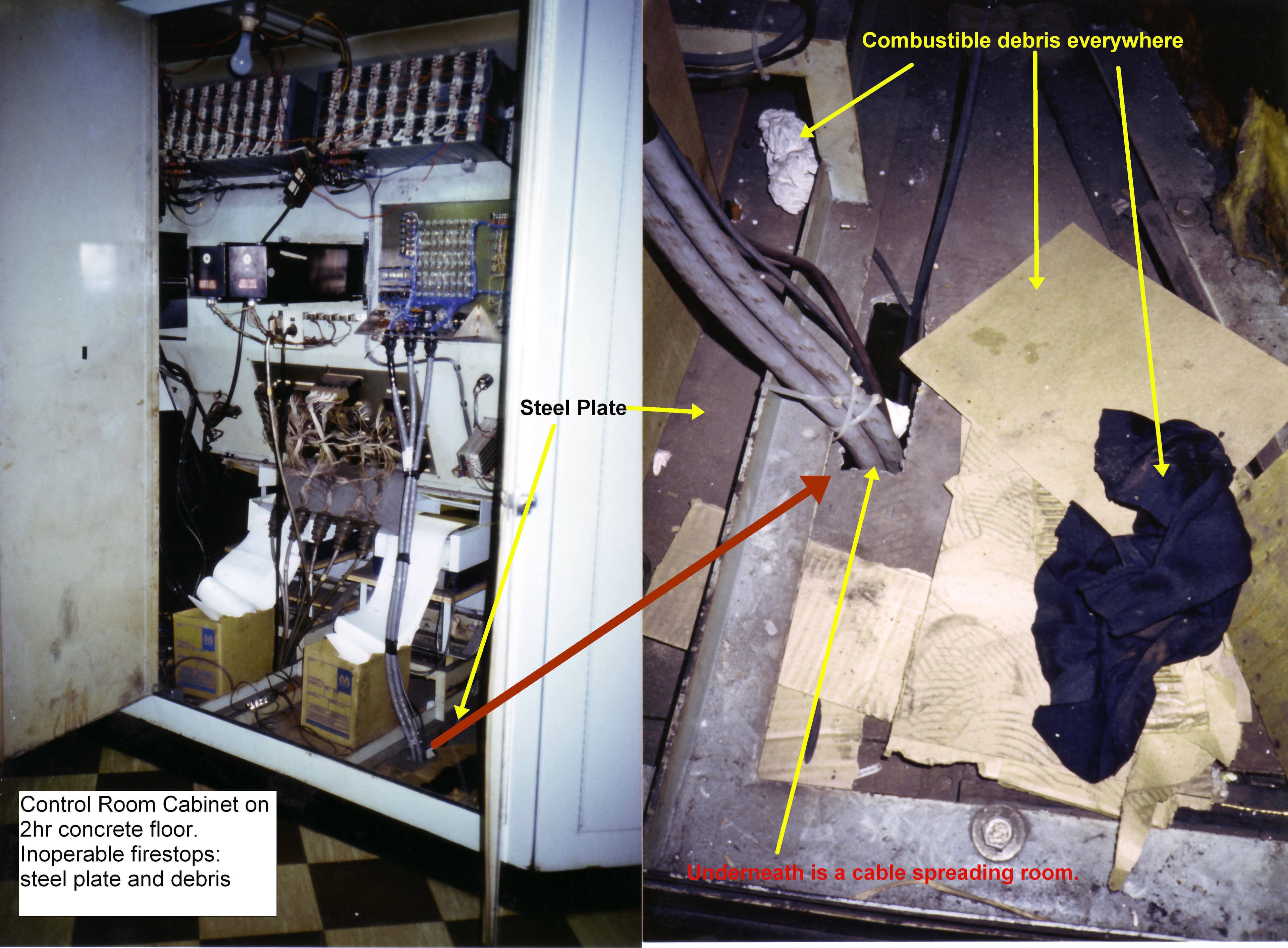 Control room cabinets